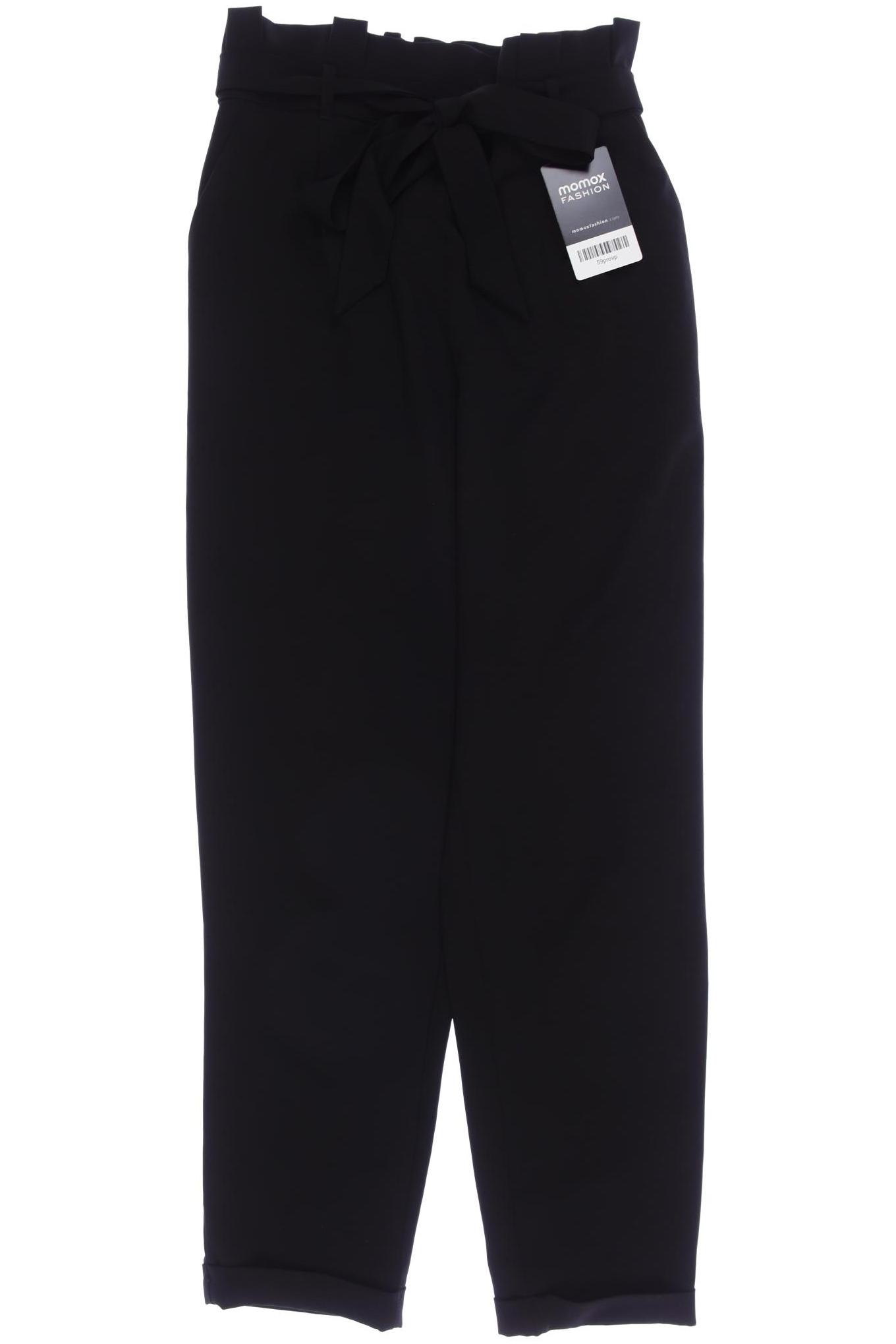 

Pull & Bear Damen Stoffhose, schwarz, Gr. 0