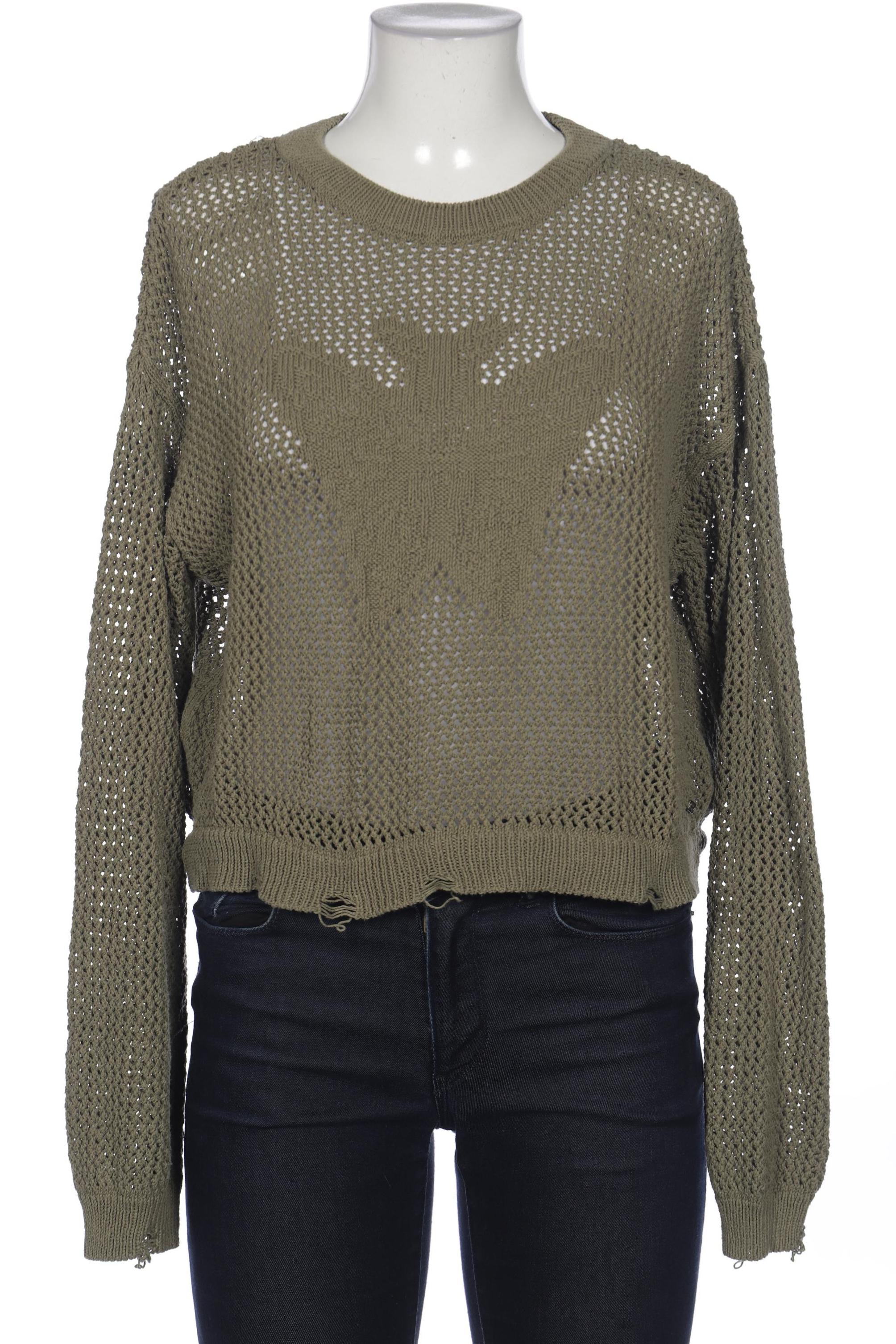 

Pull & Bear Damen Pullover, grün, Gr. 38