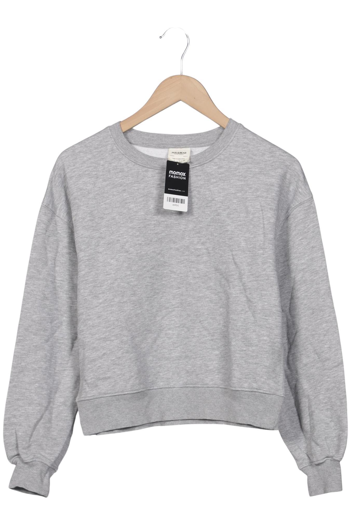 

Pull & Bear Damen Sweatshirt, grau, Gr. 36