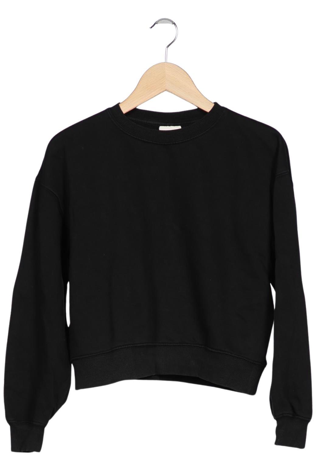 

Pull & Bear Damen Sweatshirt, schwarz, Gr. 34