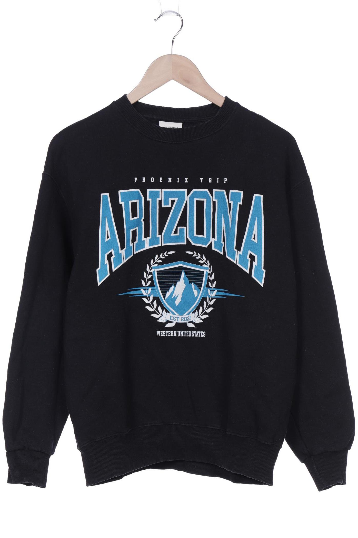 

Pull & Bear Damen Sweatshirt, schwarz, Gr. 36