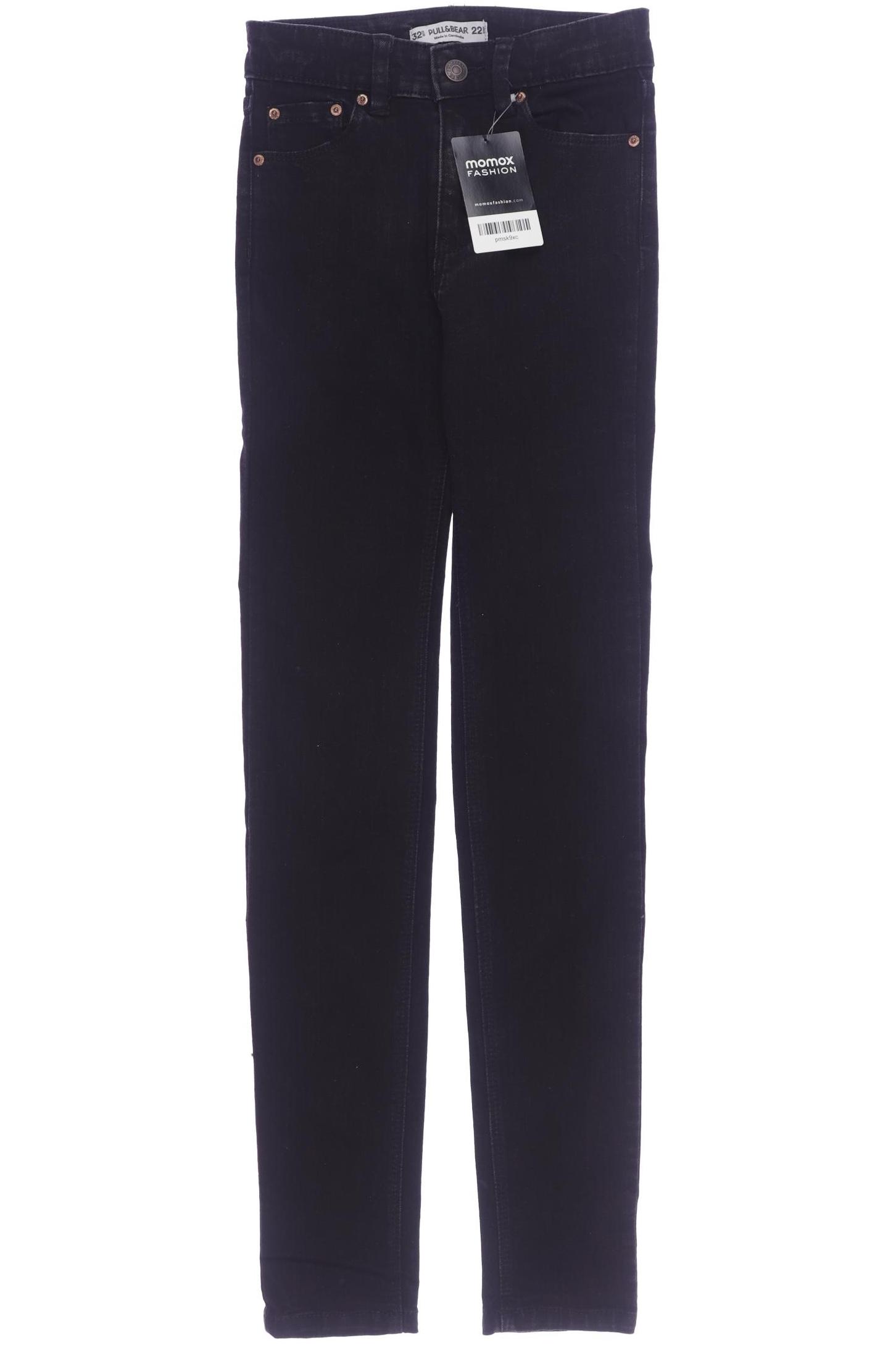 

Pull & Bear Damen Jeans, schwarz, Gr. 32