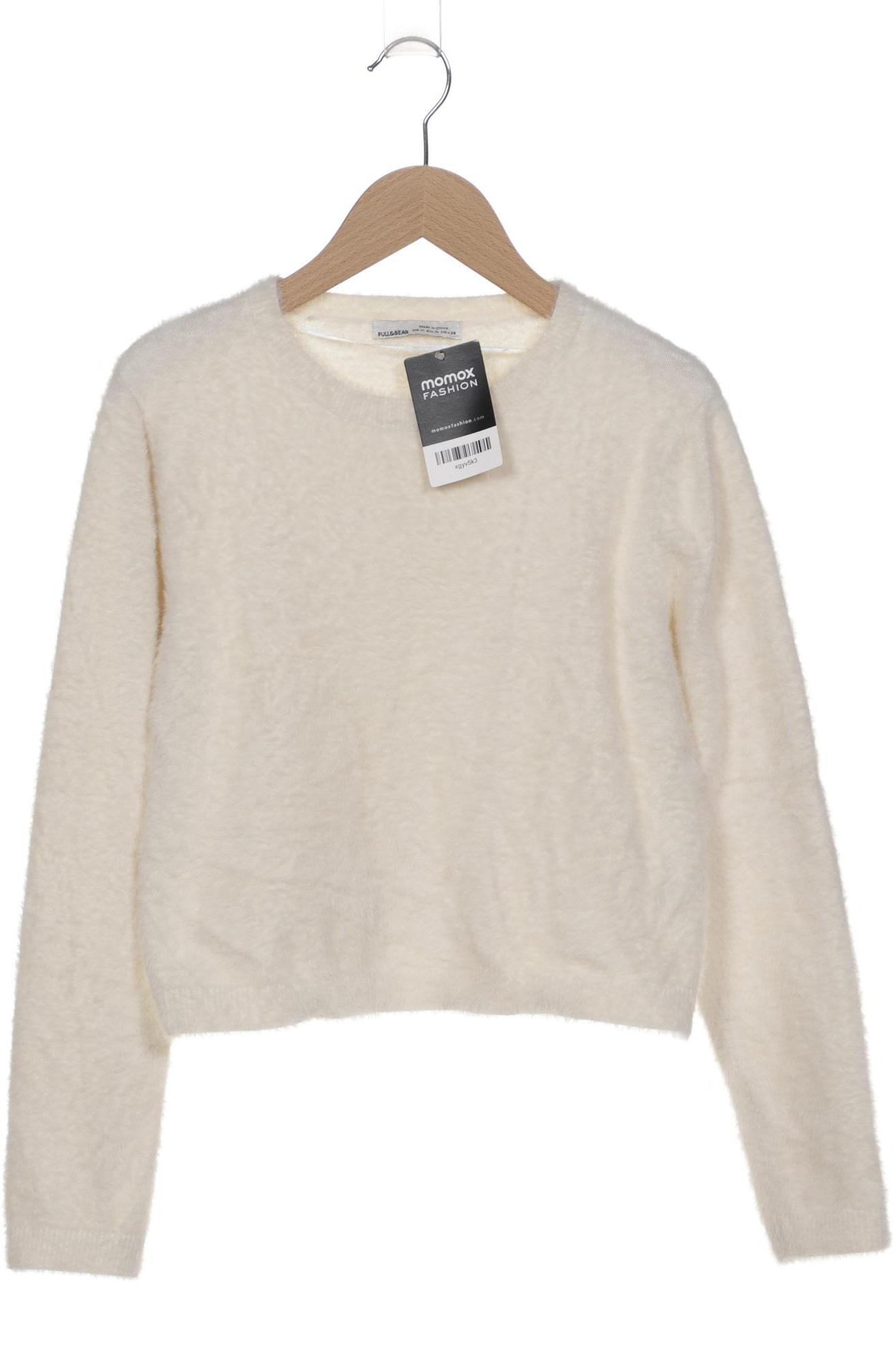 

Pull & Bear Damen Pullover, cremeweiß, Gr. 38