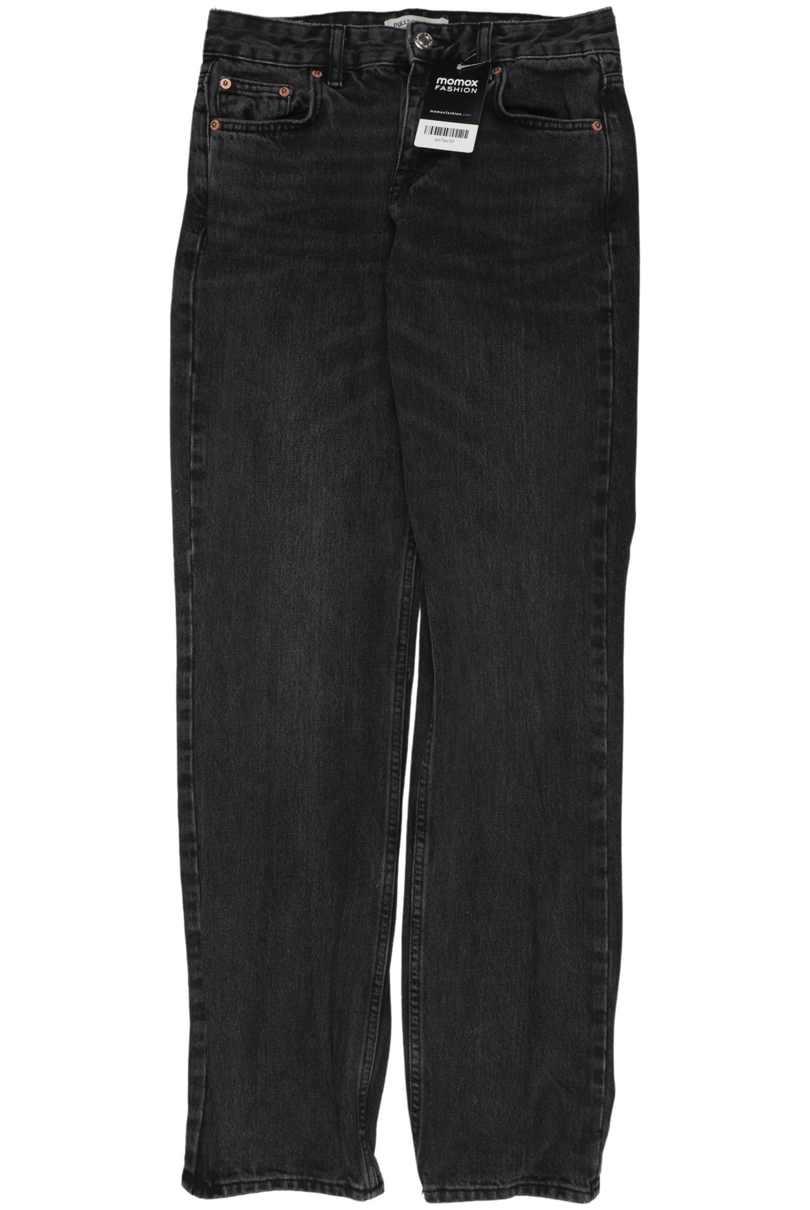 

Pull & Bear Damen Jeans, schwarz, Gr. 34