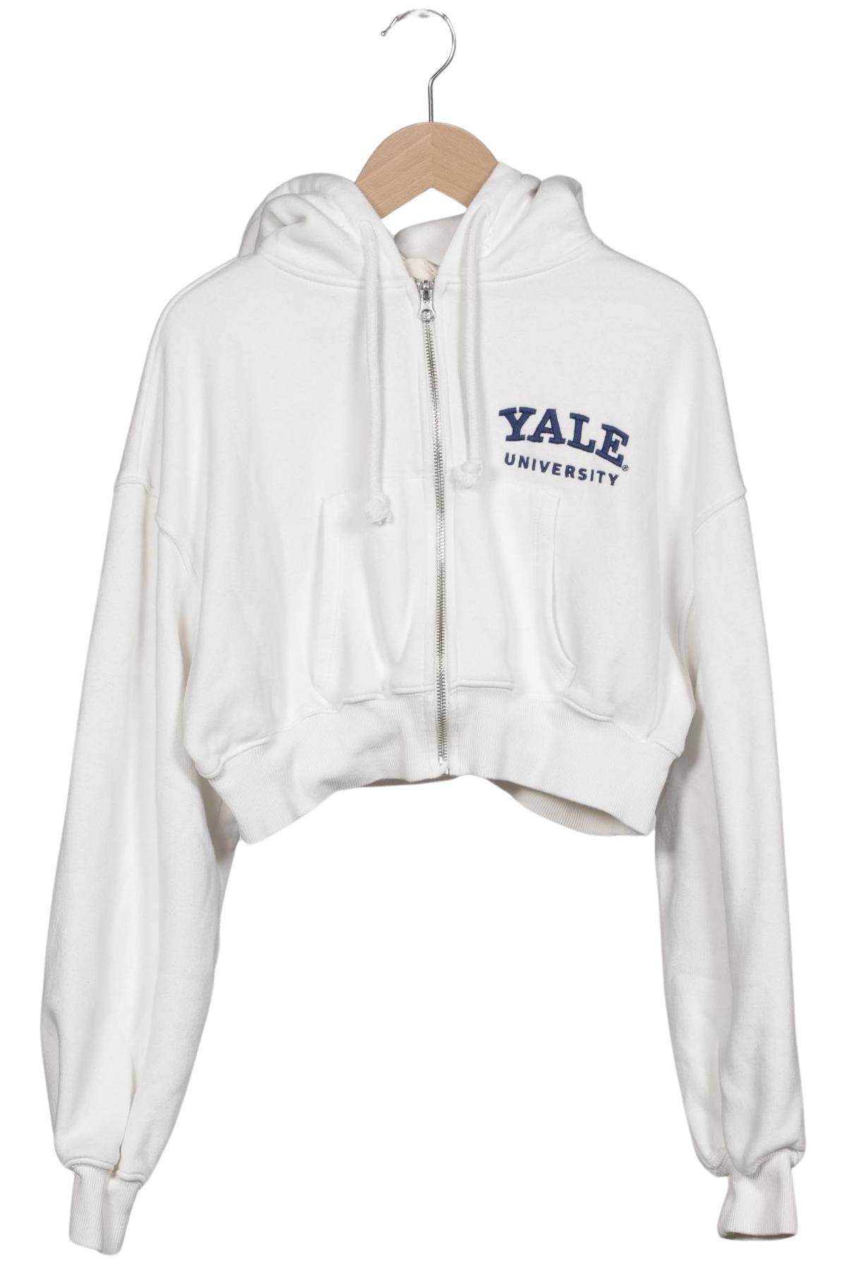 

Pull & Bear Damen Kapuzenpullover, weiß, Gr. 36