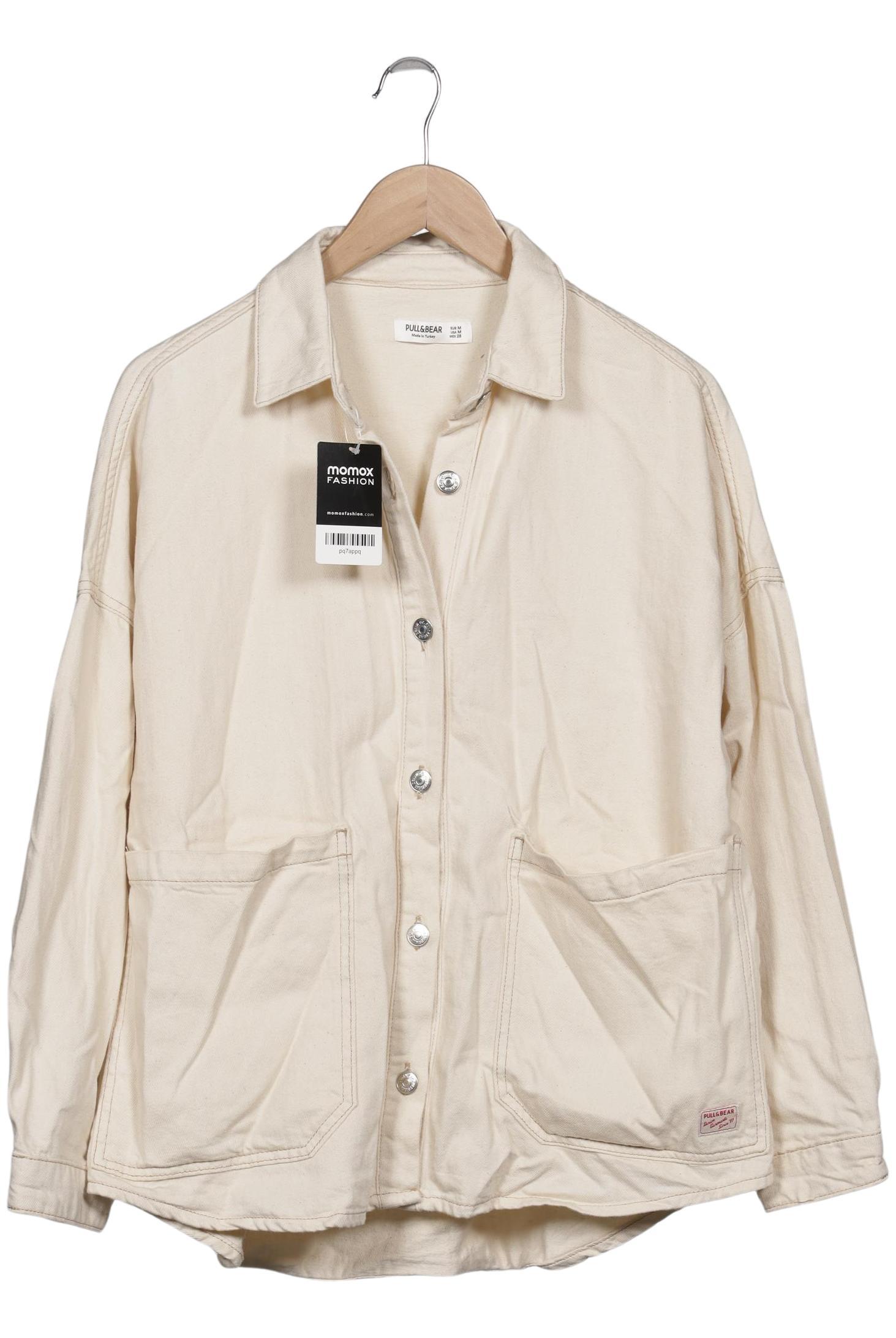 

Pull & Bear Damen Jacke, cremeweiß, Gr. 38