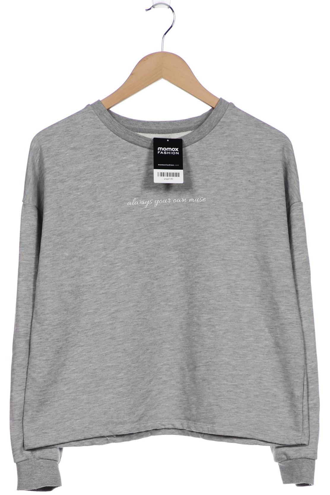 

Pull & Bear Damen Sweatshirt, grau