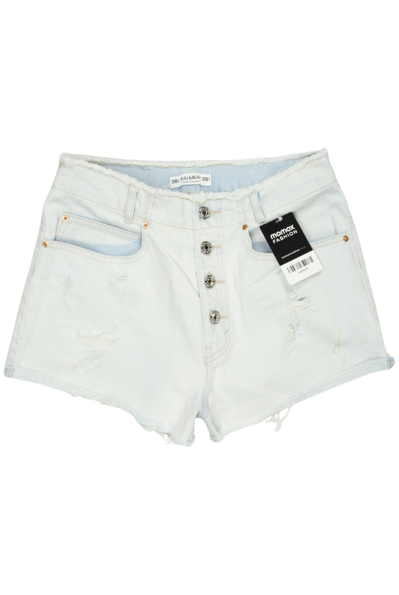 

Pull & Bear Damen Shorts, hellblau, Gr. 38