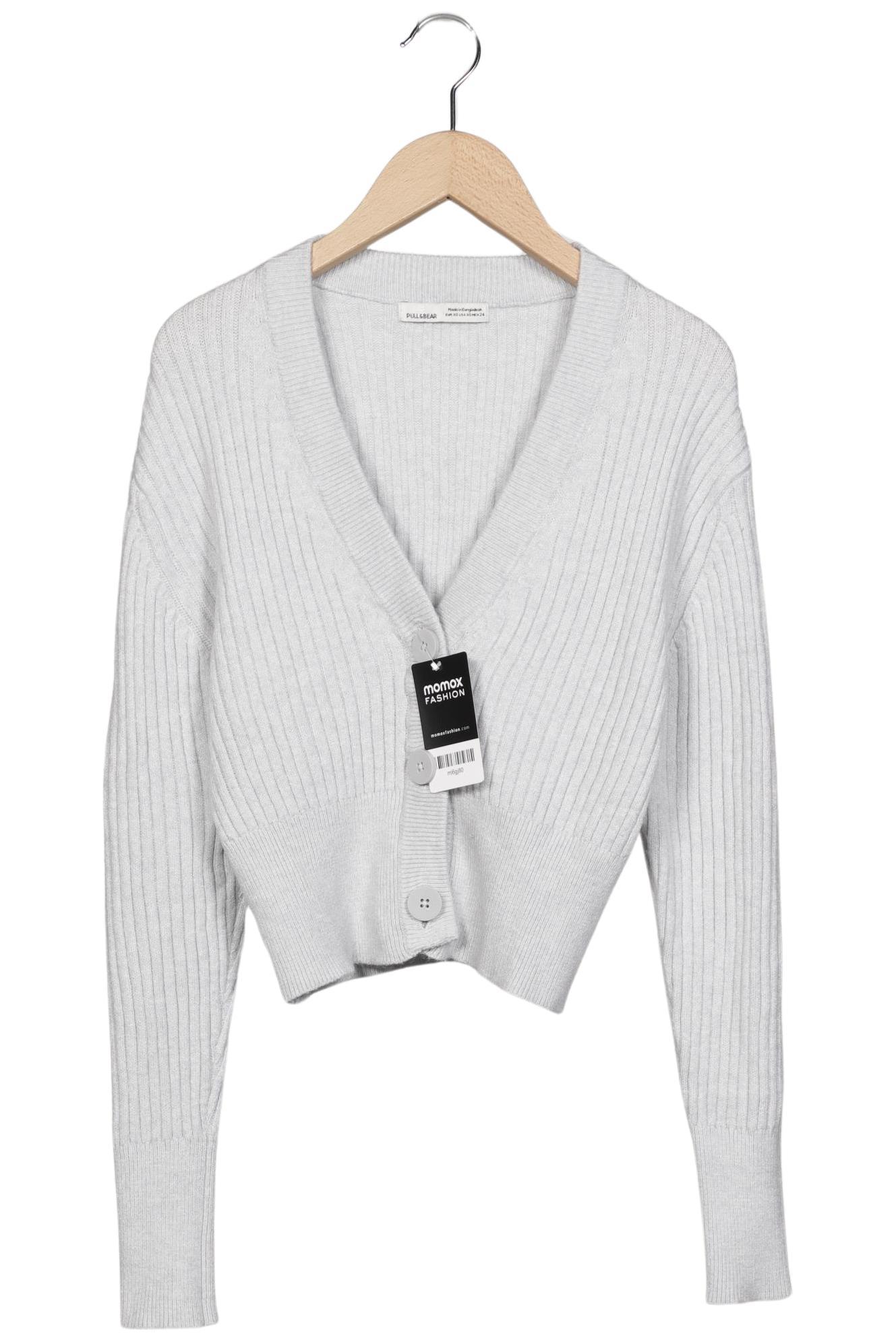 

Pull & Bear Damen Strickjacke, grau, Gr. 34