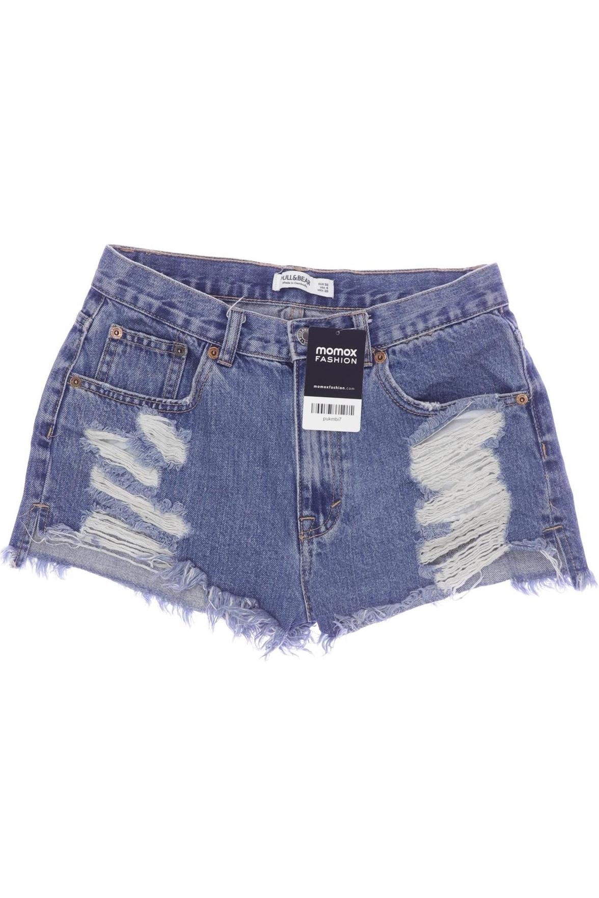 

Pull & Bear Damen Shorts, blau, Gr. 38