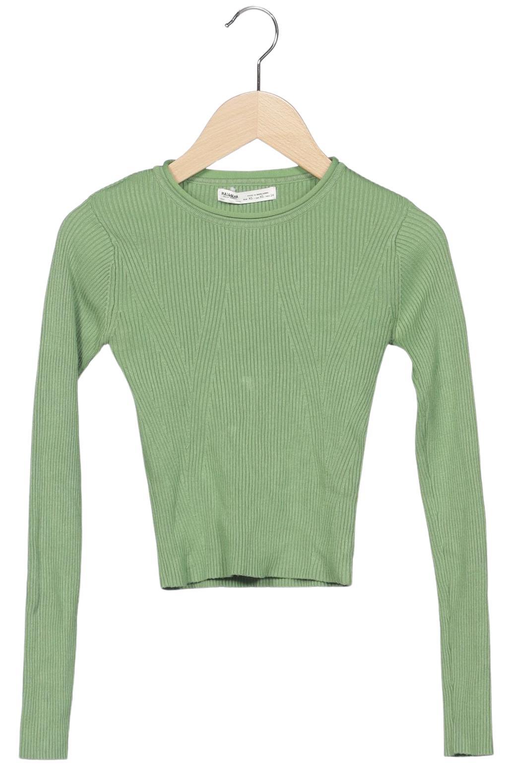 

Pull & Bear Damen Pullover, hellgrün, Gr. 34