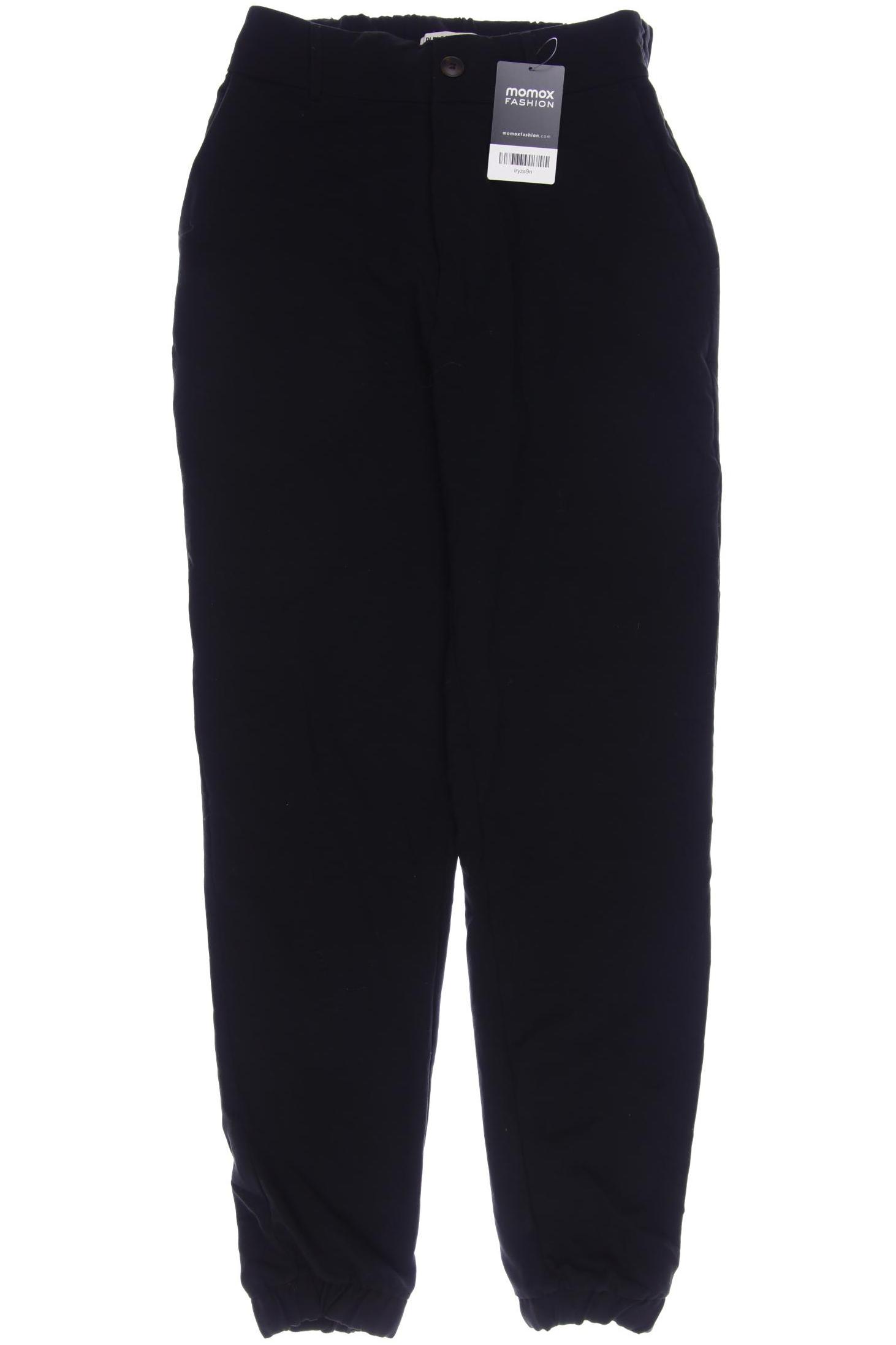 

Pull & Bear Damen Stoffhose, schwarz, Gr. 0
