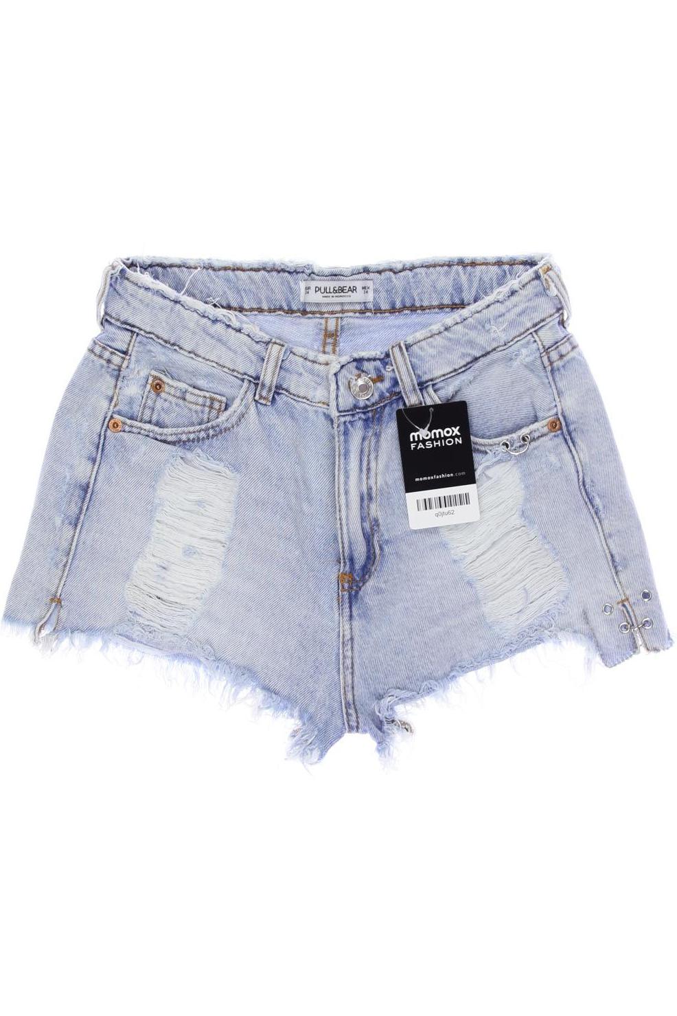 

Pull & Bear Damen Shorts, hellblau, Gr. 34