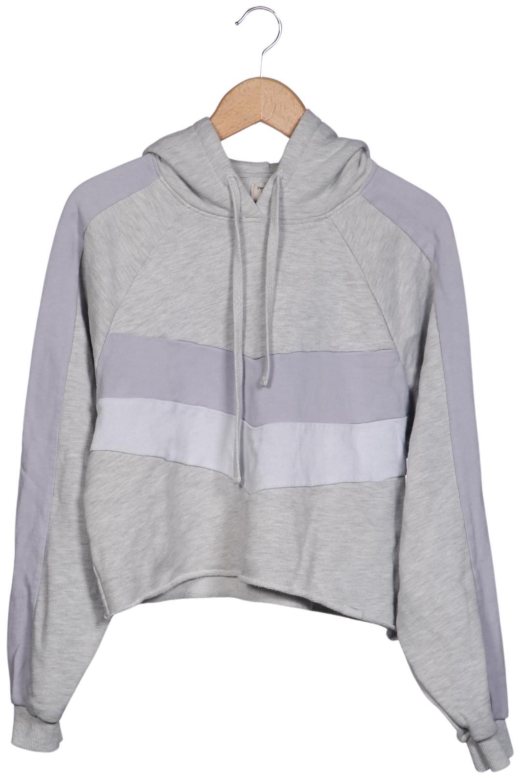 

Pull & Bear Damen Kapuzenpullover, grau, Gr. 36