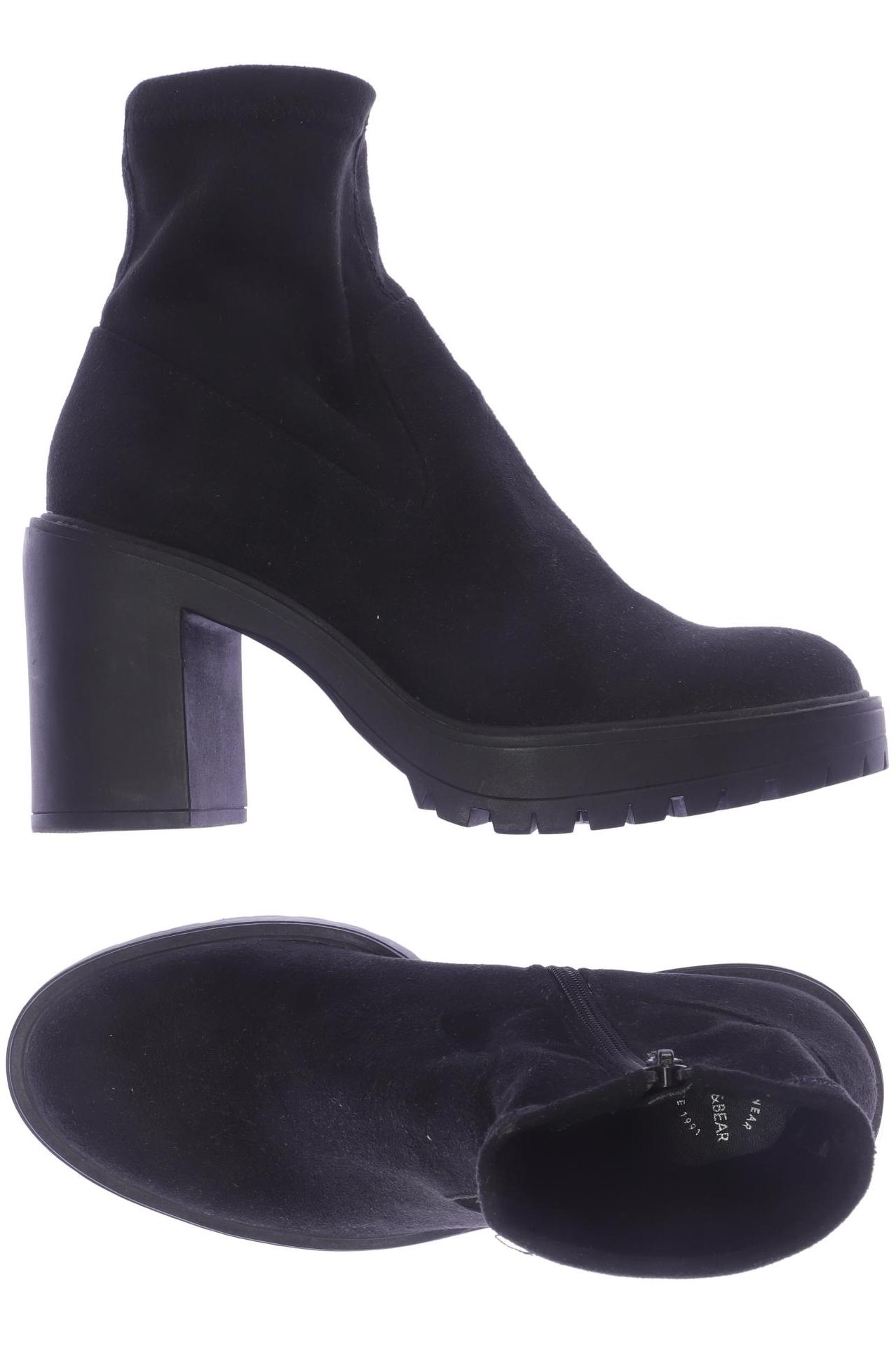 

Pull & Bear Damen Stiefelette, schwarz, Gr. 37