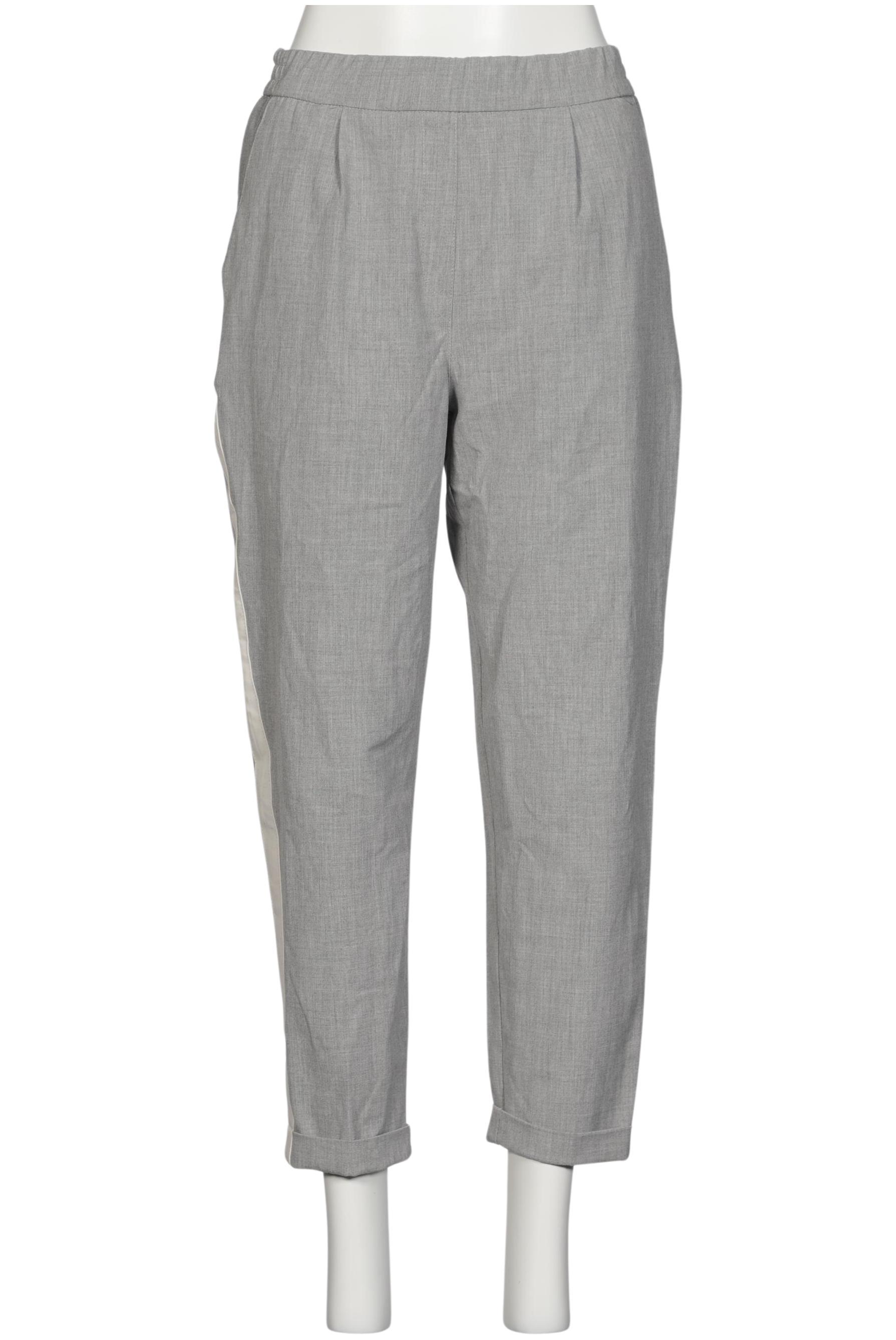 

Pull & Bear Damen Stoffhose, grau, Gr. 0