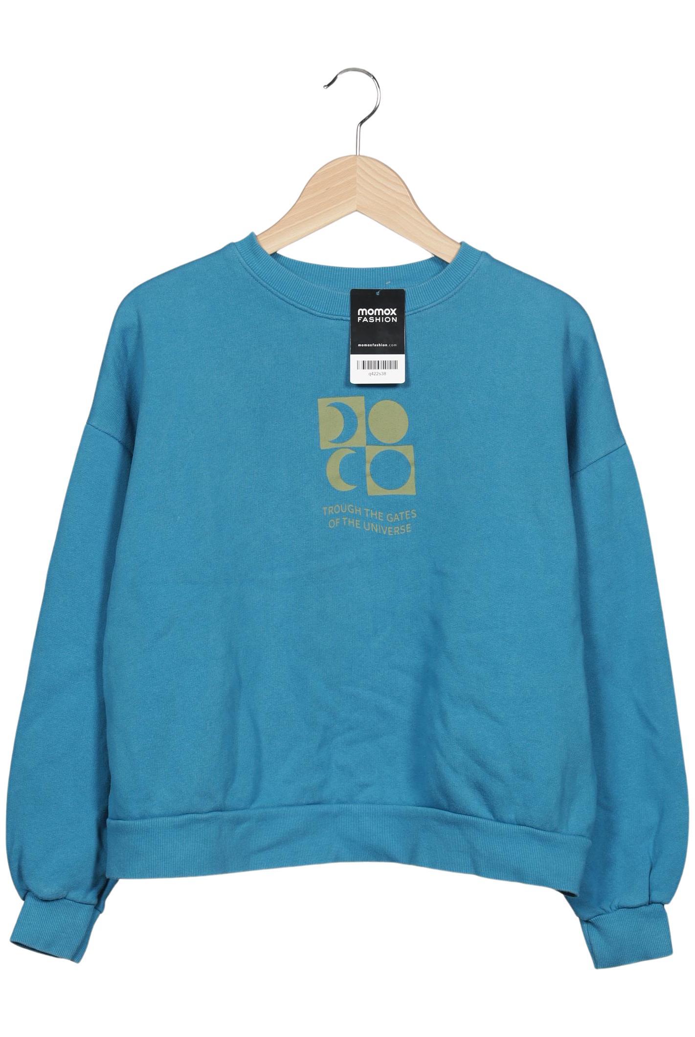 

Pull & Bear Damen Sweatshirt, blau, Gr. 36
