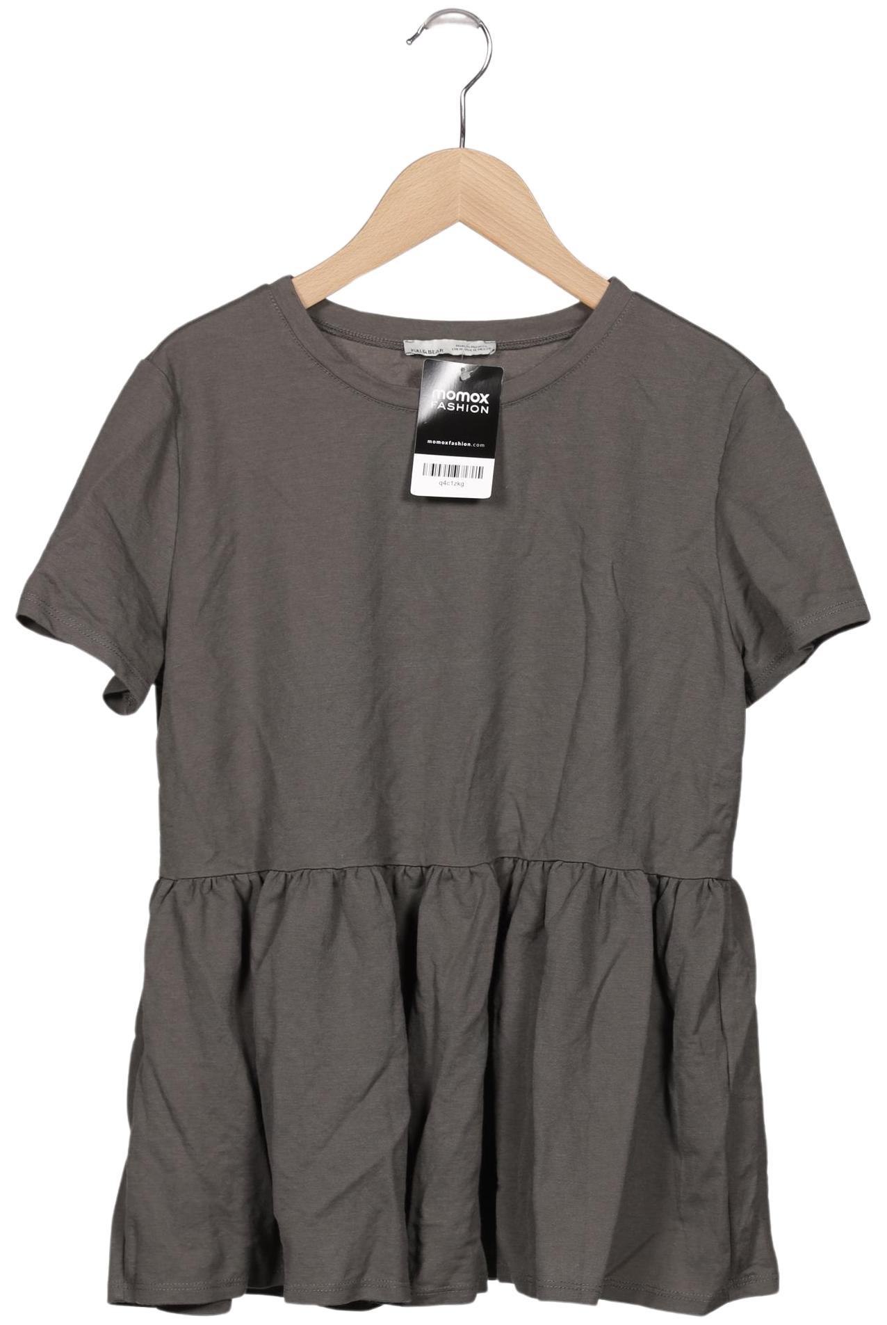 

Pull & Bear Damen T-Shirt, grau, Gr. 38