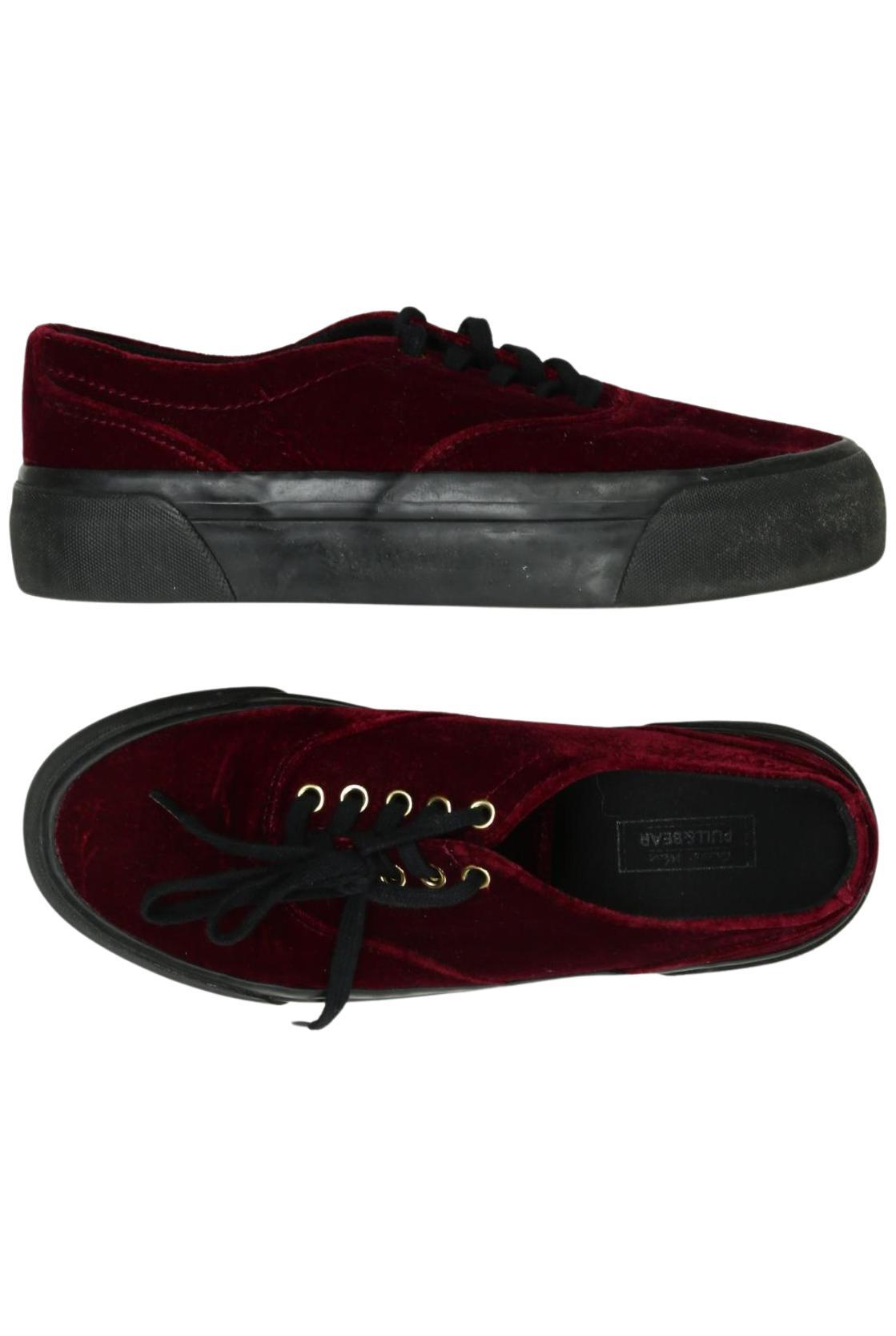 

Pull & Bear Damen Sneakers, bordeaux, Gr. 36
