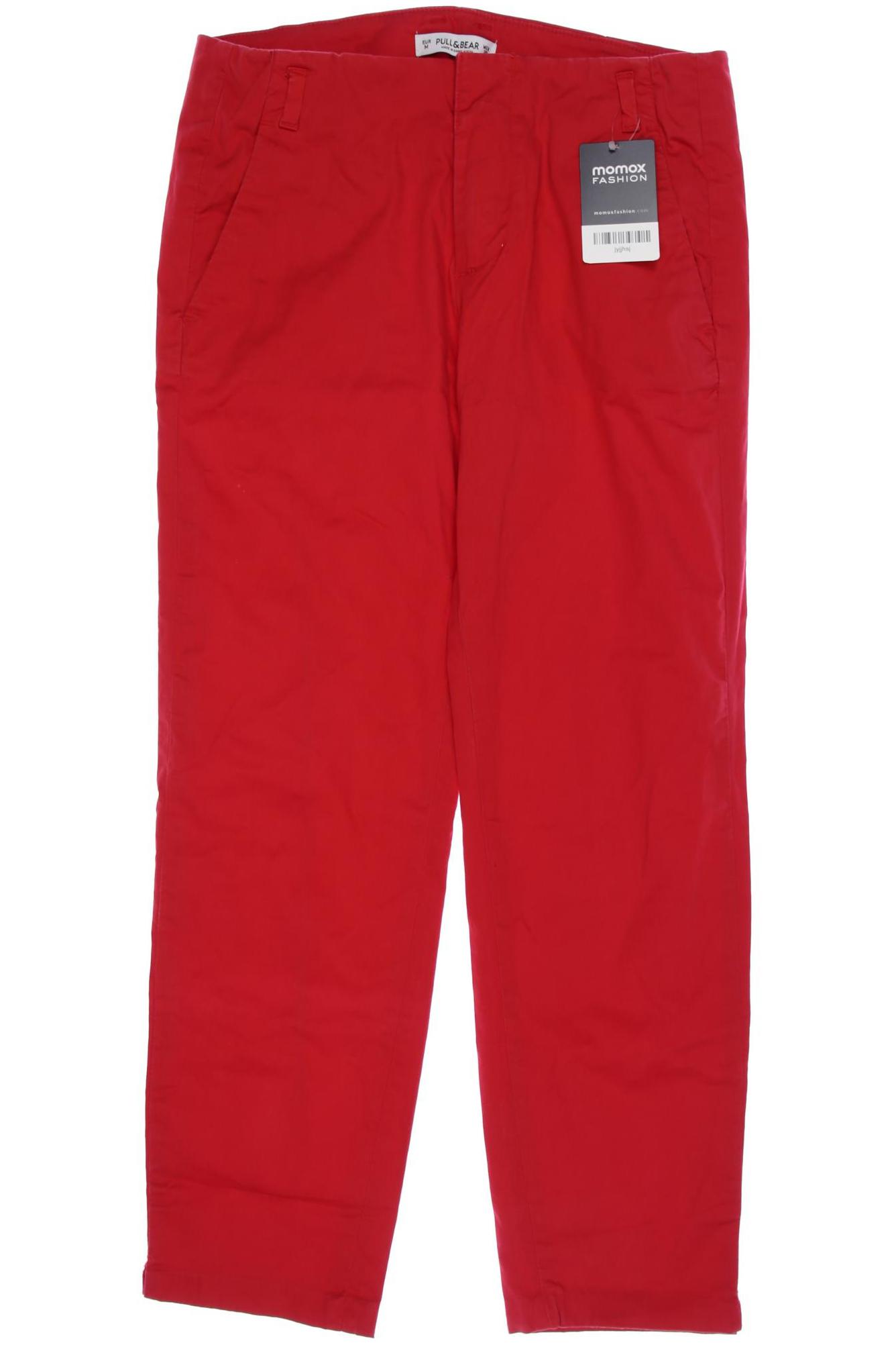 

Pull & Bear Damen Stoffhose, rot, Gr. 0
