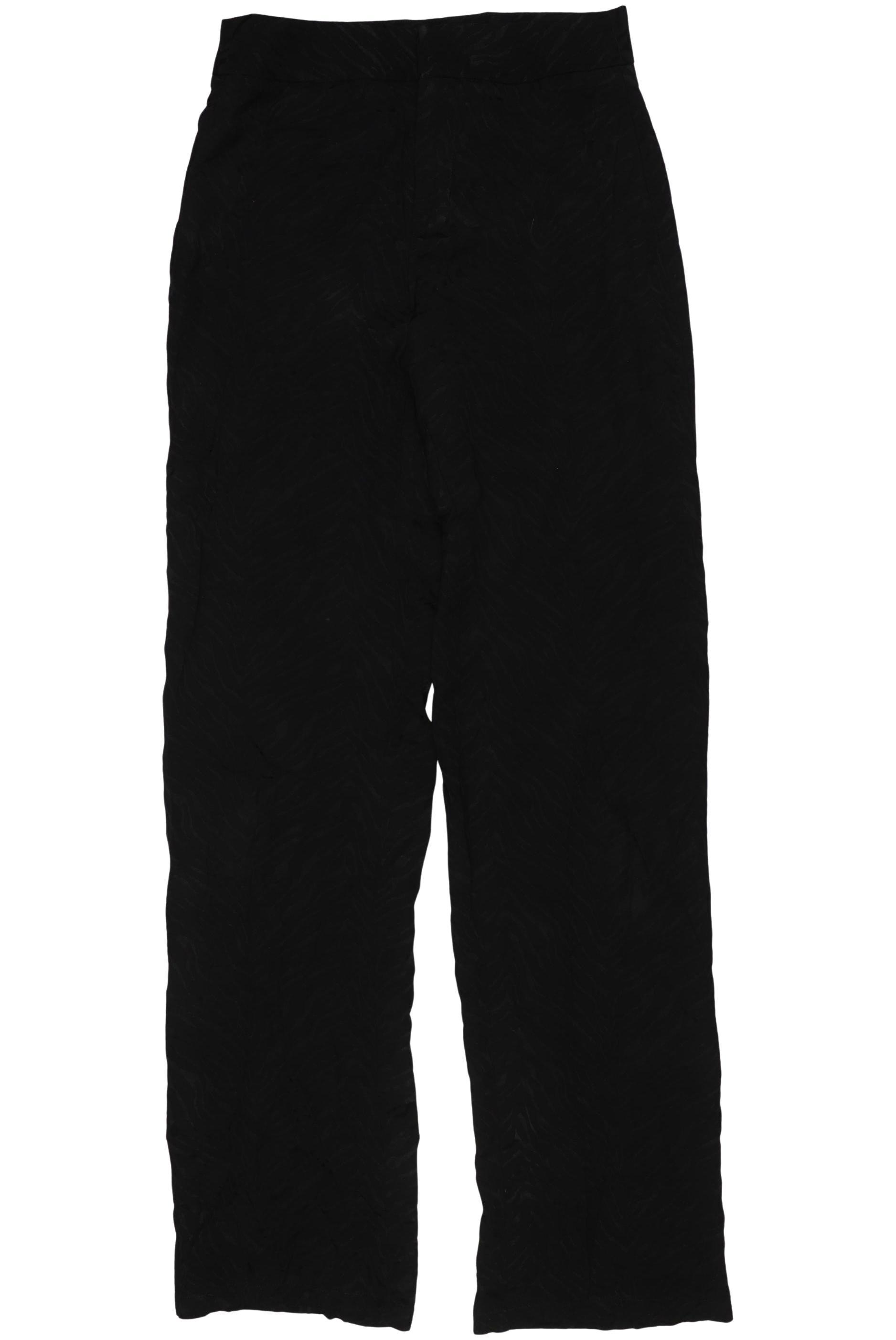 

Pull & Bear Damen Stoffhose, schwarz, Gr. 0