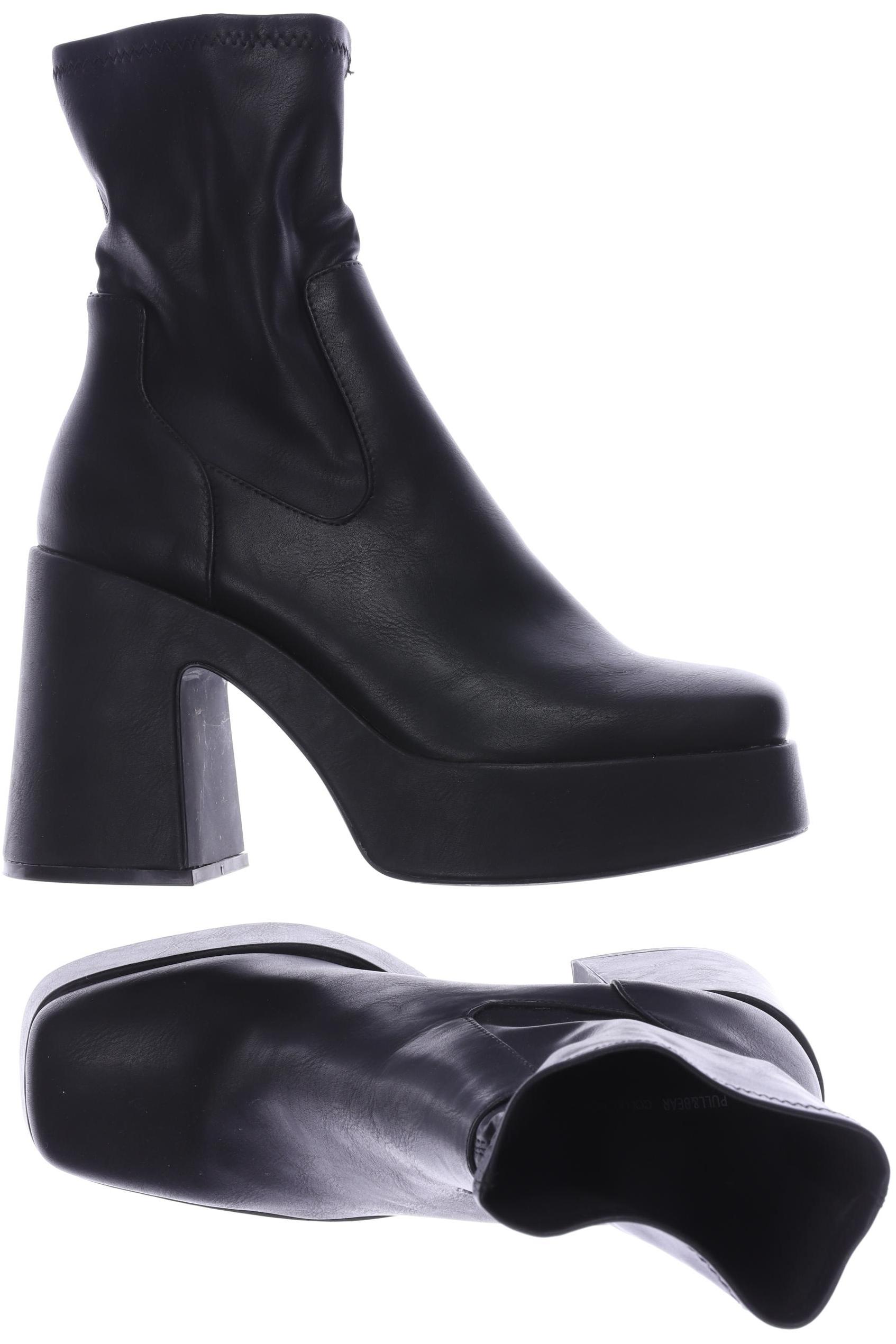 

Pull & Bear Damen Stiefelette, schwarz, Gr. 40