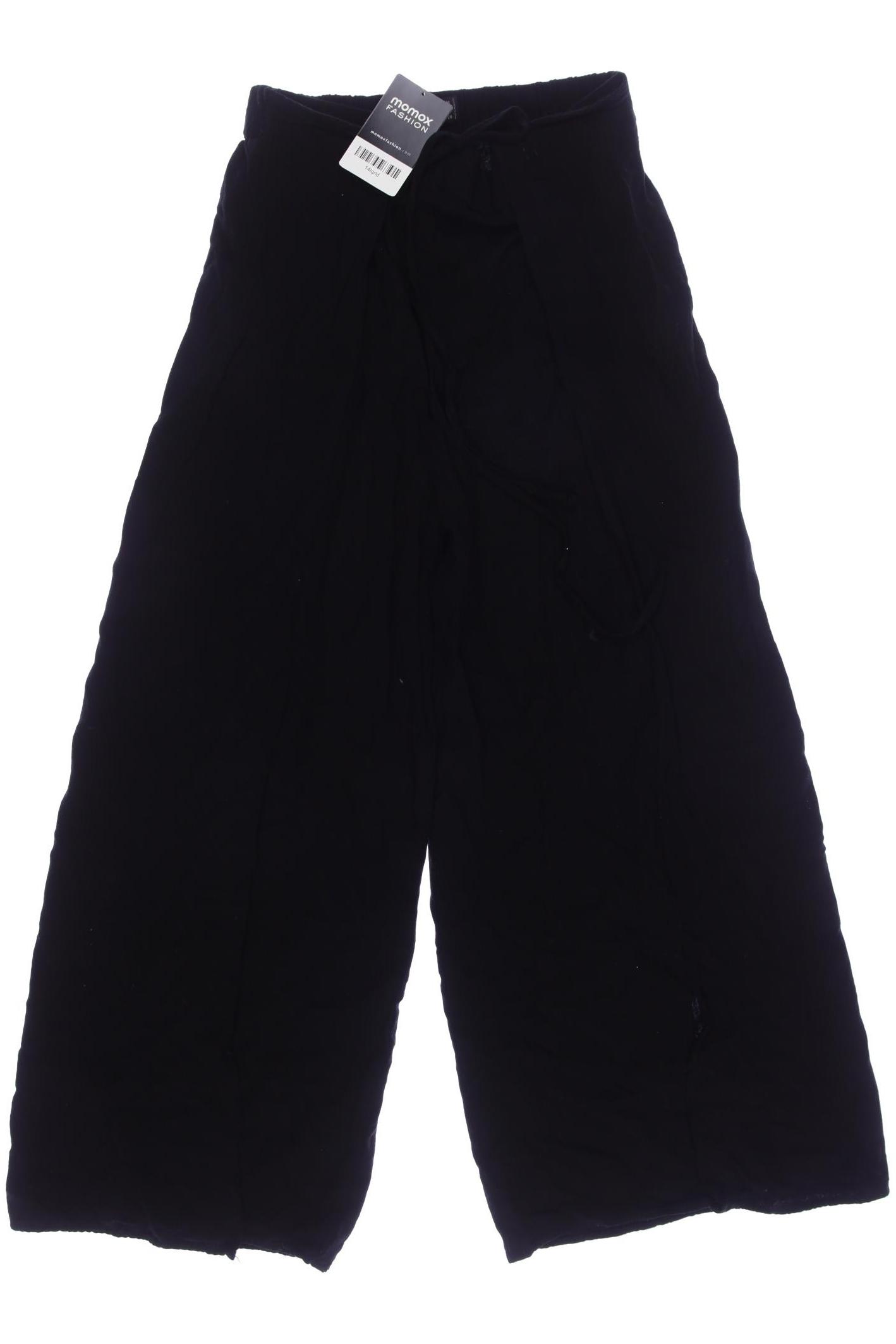

Pull & Bear Damen Stoffhose, schwarz, Gr. 0