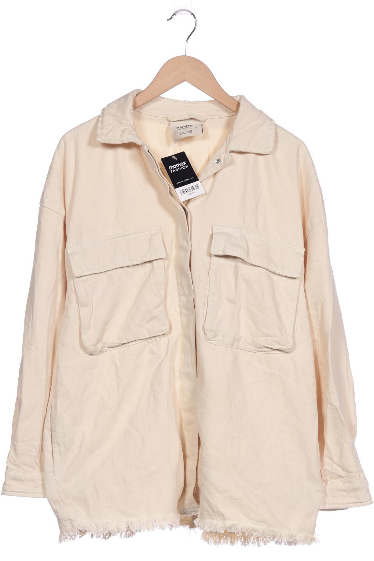 

Pull & Bear Damen Jacke, cremeweiß, Gr. 38