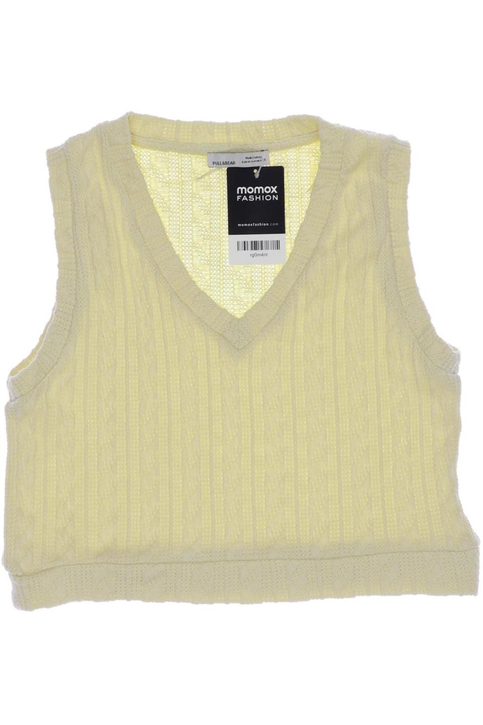 

Pull & Bear Damen Pullover, gelb, Gr. 38