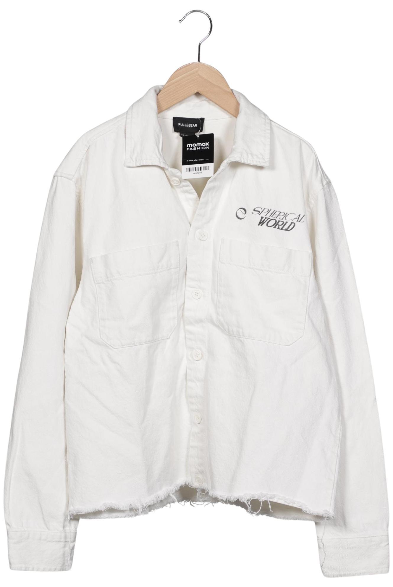 

Pull & Bear Damen Jacke, weiß, Gr. 38
