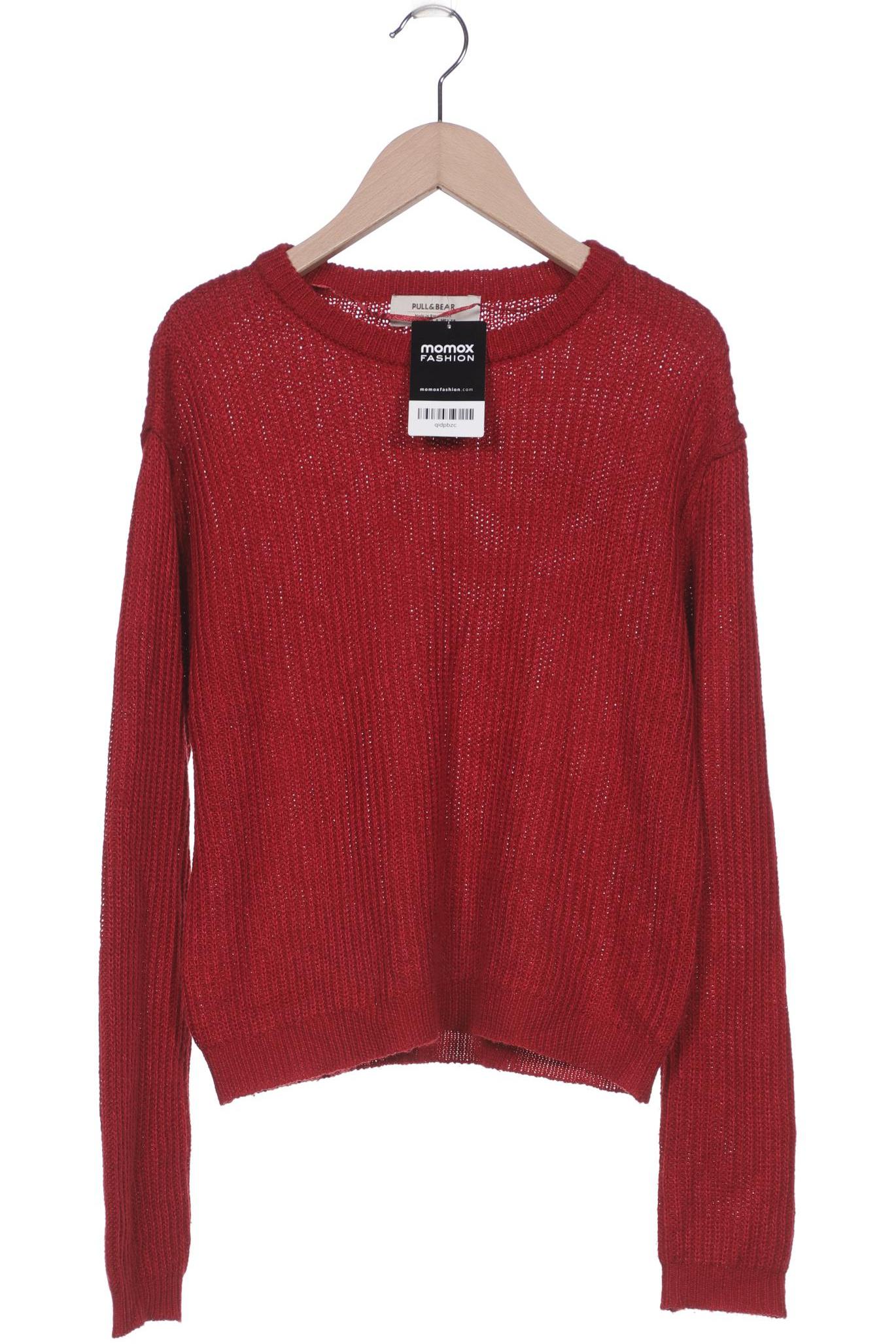 

Pull & Bear Damen Pullover, rot