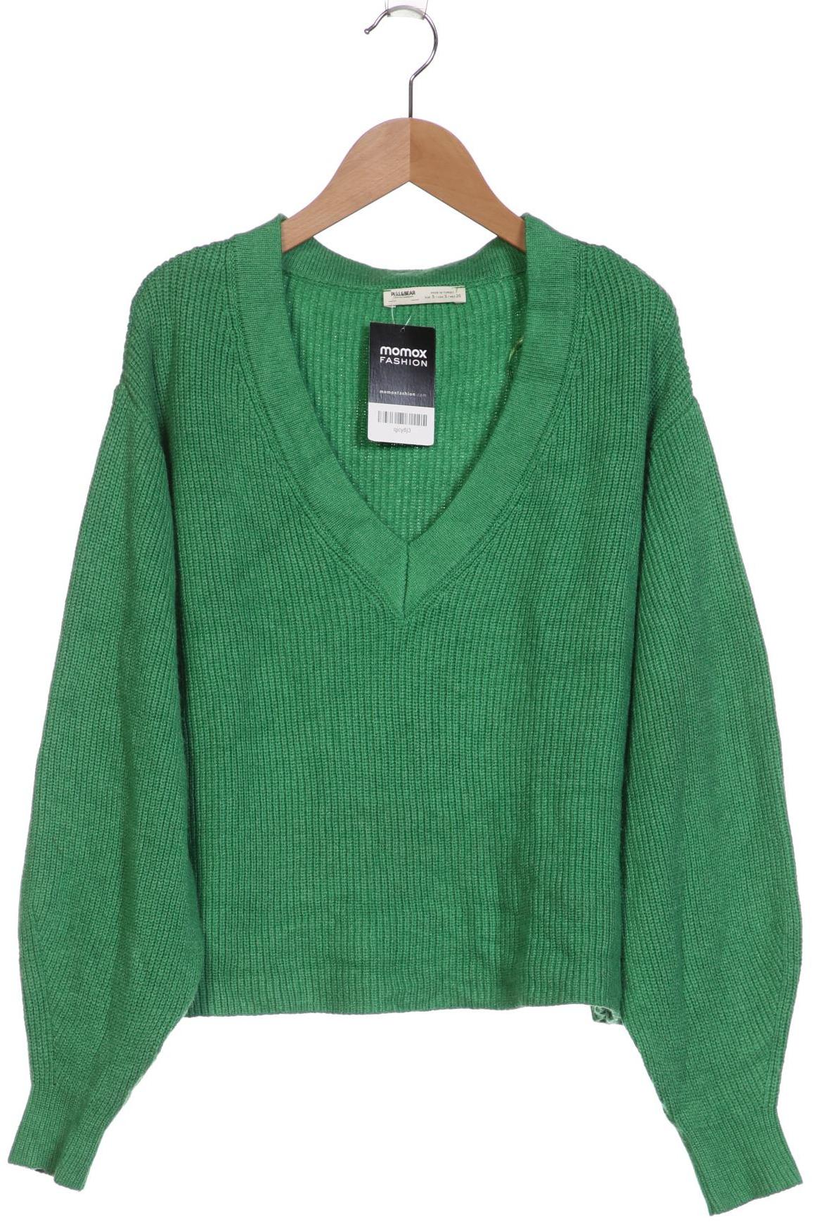

Pull & Bear Damen Pullover, grün, Gr. 36