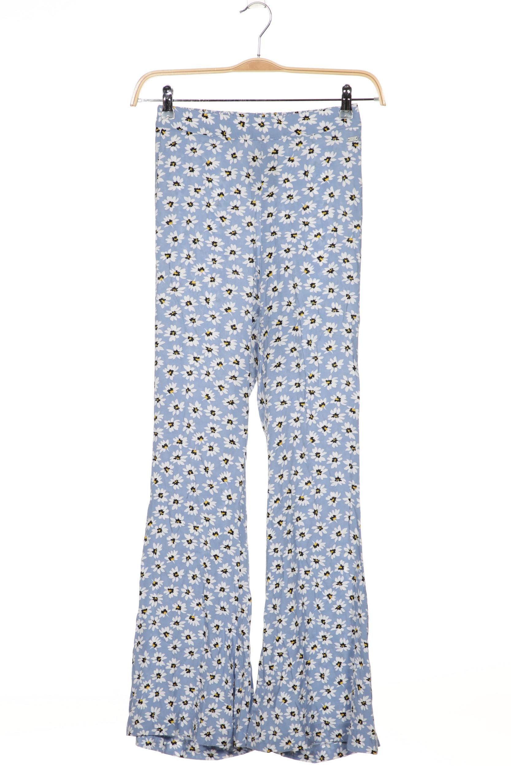

Pull & Bear Damen Stoffhose, hellblau, Gr. 0