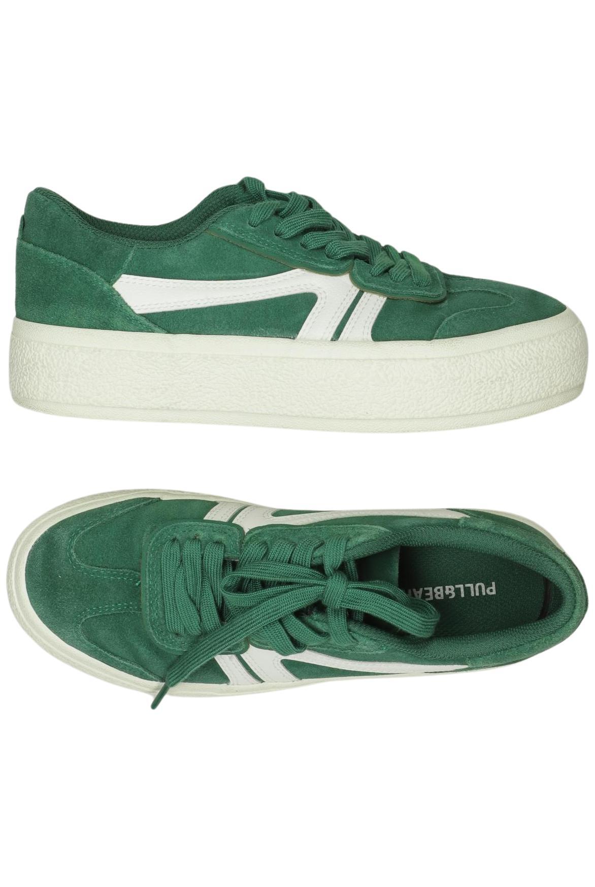 

Pull & Bear Damen Sneakers, grün, Gr. 37