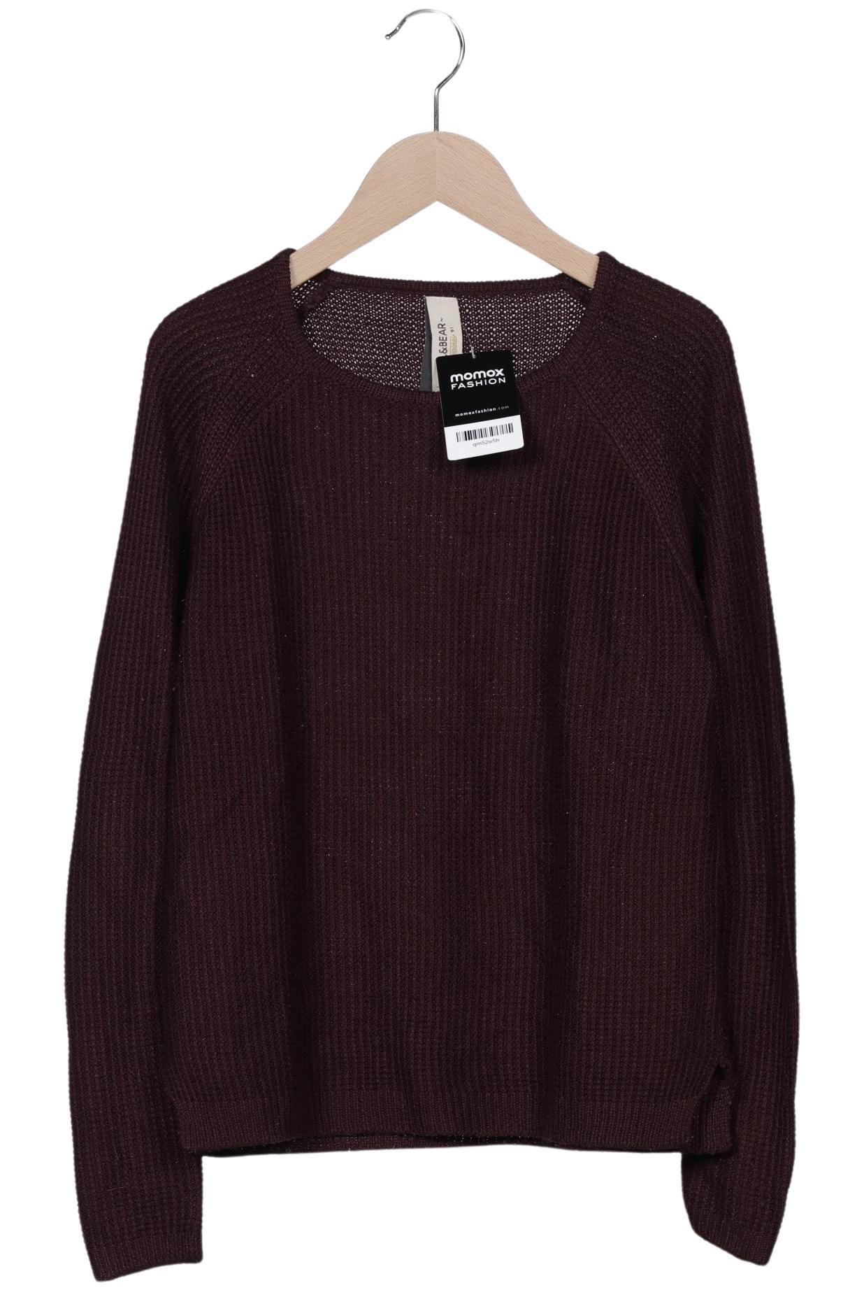 

Pull & Bear Damen Pullover, bordeaux, Gr. 36
