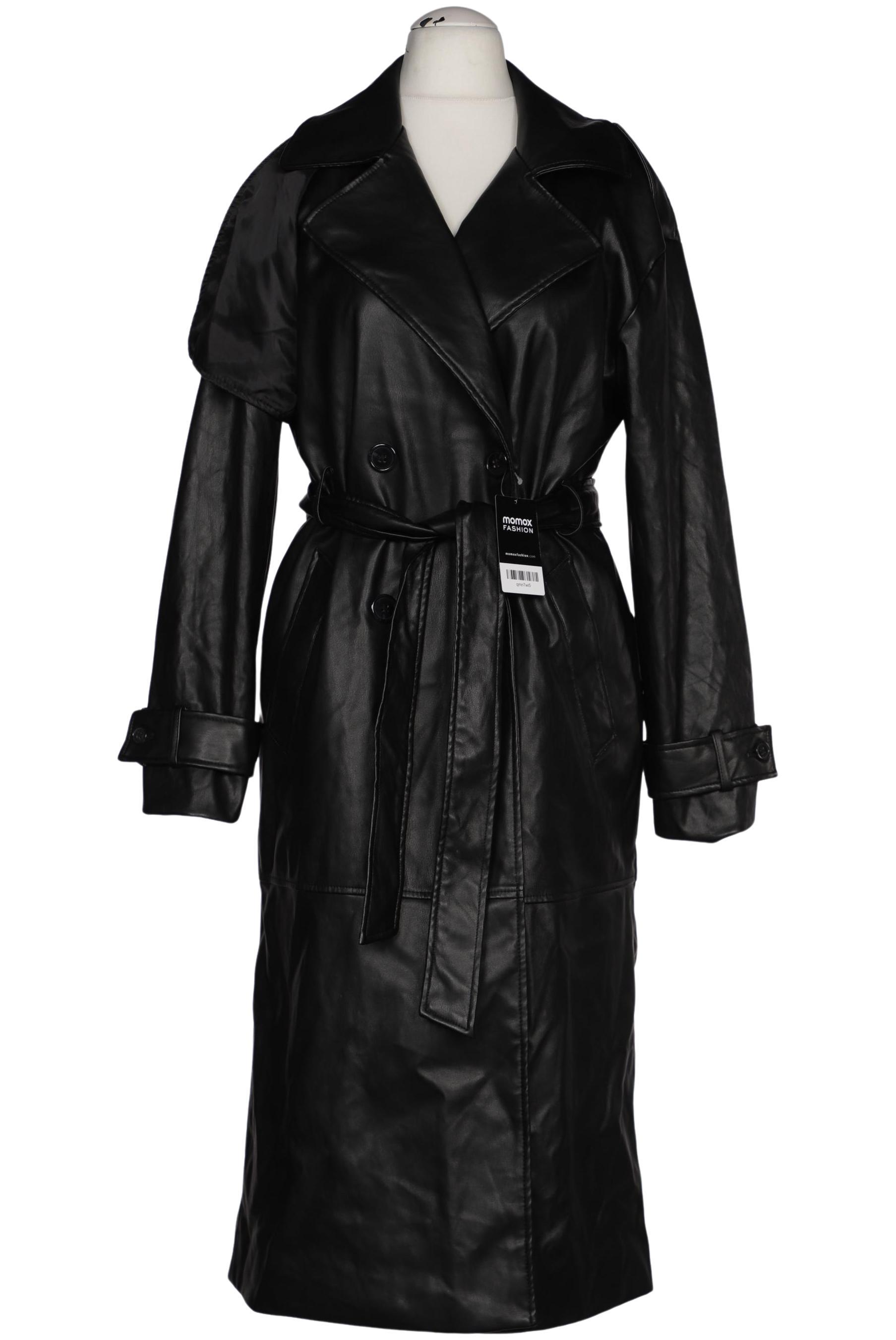 

Pull & Bear Damen Mantel, schwarz, Gr. 34