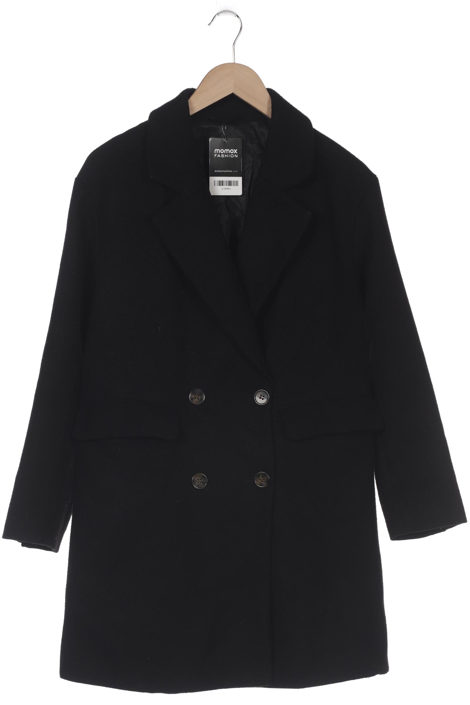 

Pull & Bear Damen Mantel, schwarz, Gr. 36