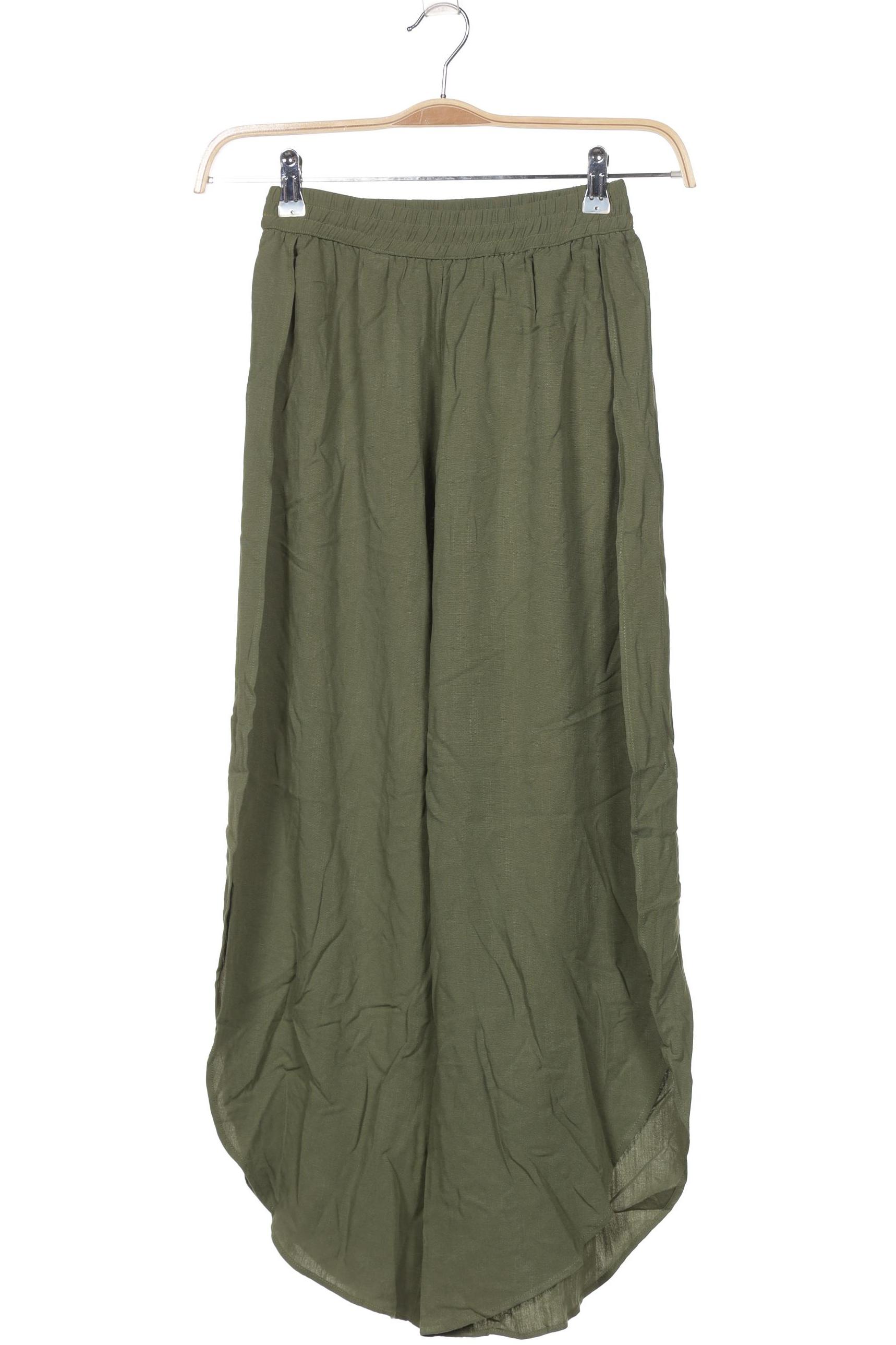 

Pull & Bear Damen Stoffhose, grün, Gr. 0