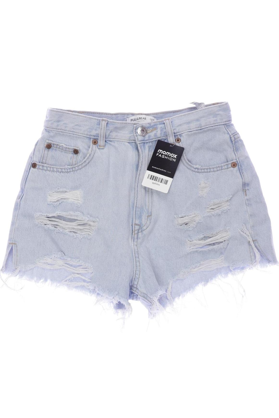 

Pull & Bear Damen Shorts, hellblau, Gr. 36