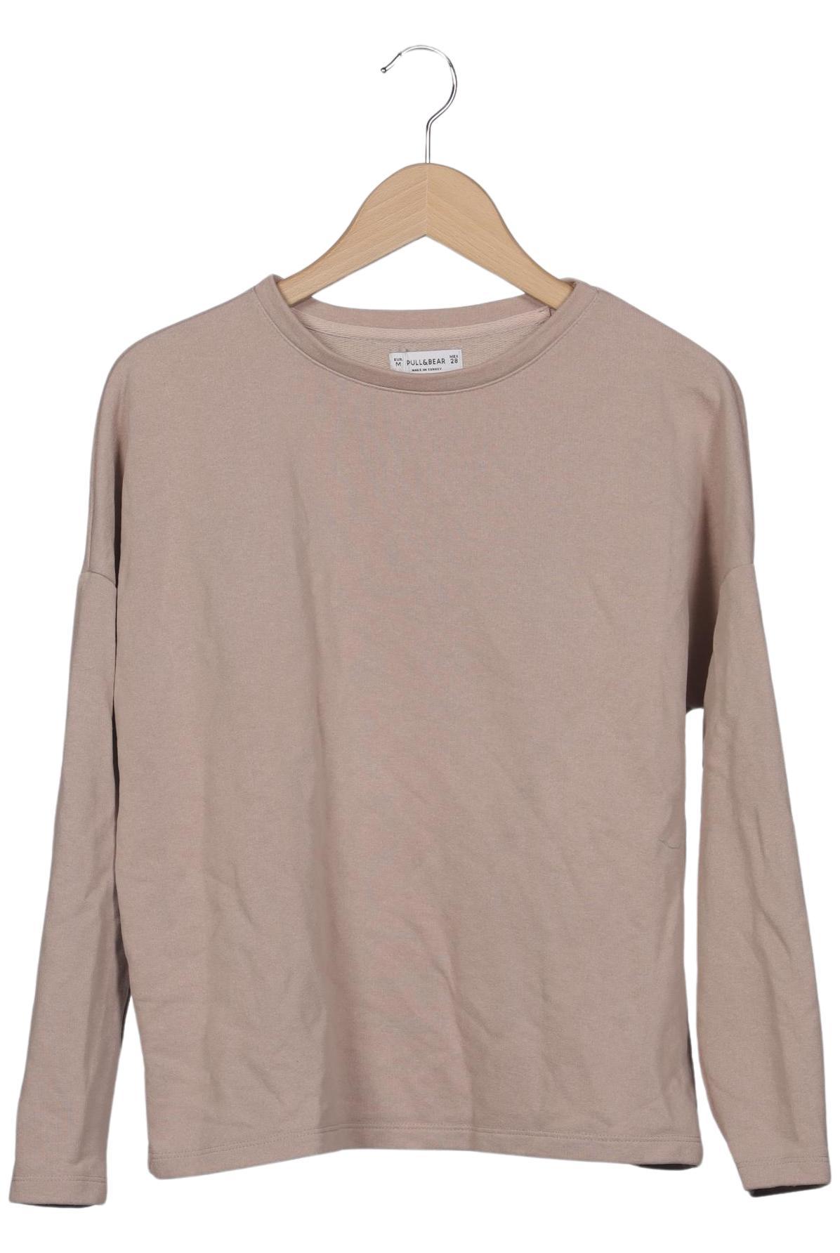 

Pull & Bear Damen Sweatshirt, beige, Gr. 38