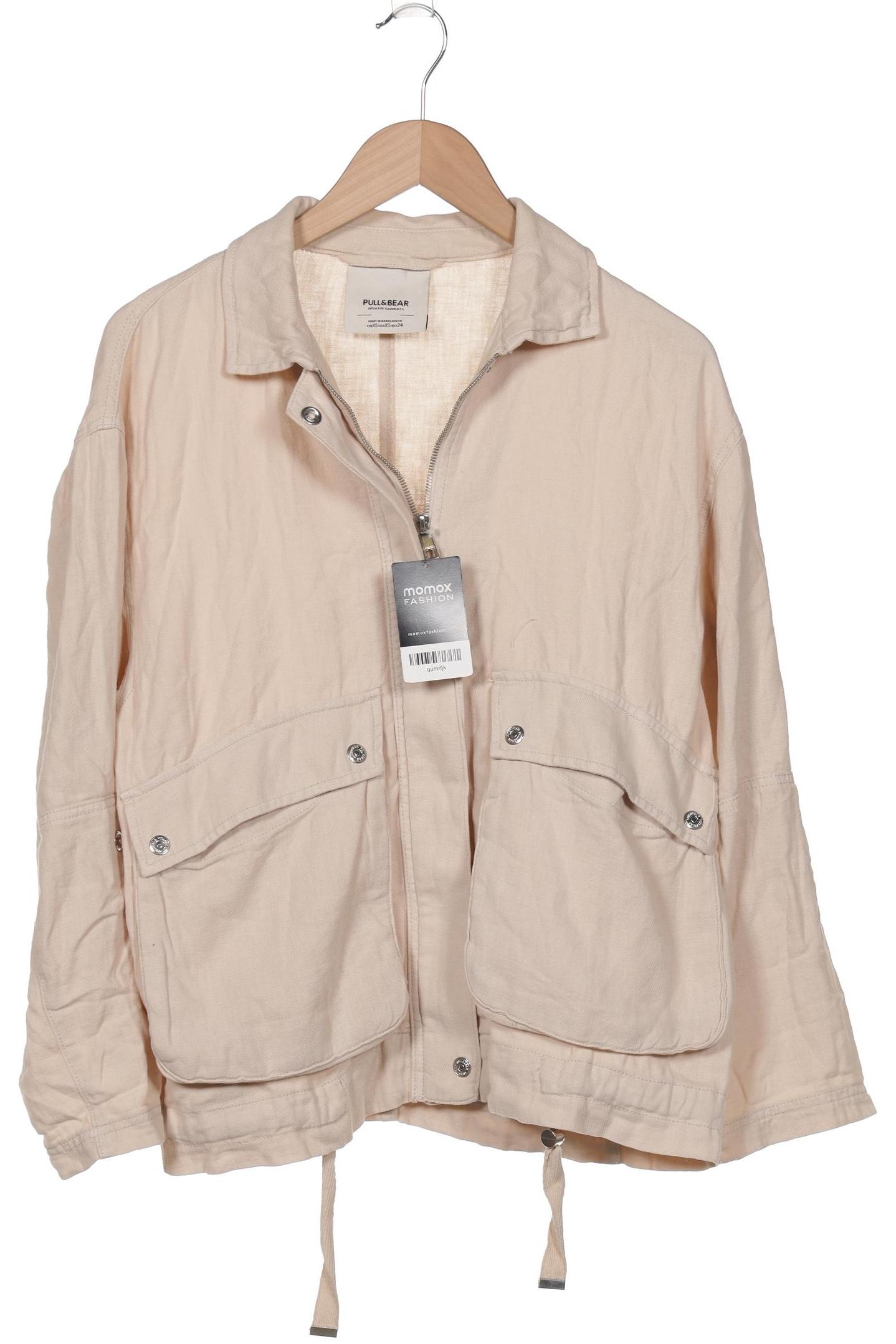 

Pull & Bear Damen Jacke, beige, Gr. 34