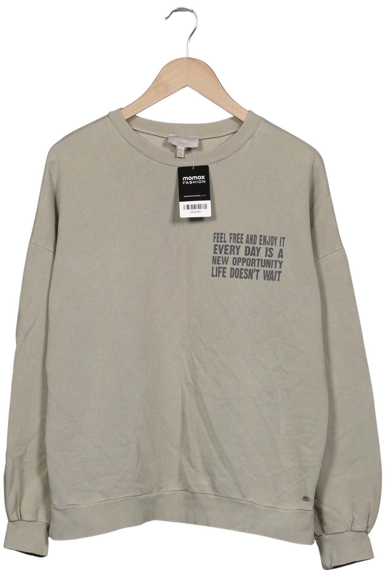 

Pull & Bear Damen Sweatshirt, hellgrün, Gr. 36
