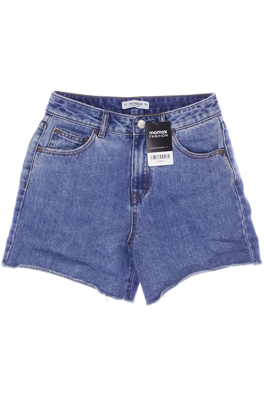 

Pull & Bear Damen Shorts, blau, Gr. 34