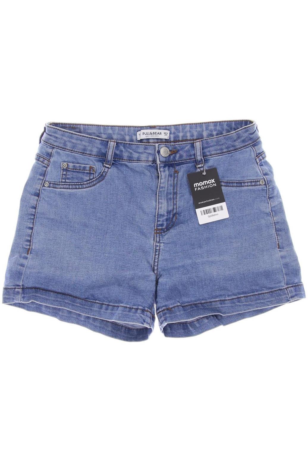 

Pull & Bear Damen Shorts, blau, Gr. 34