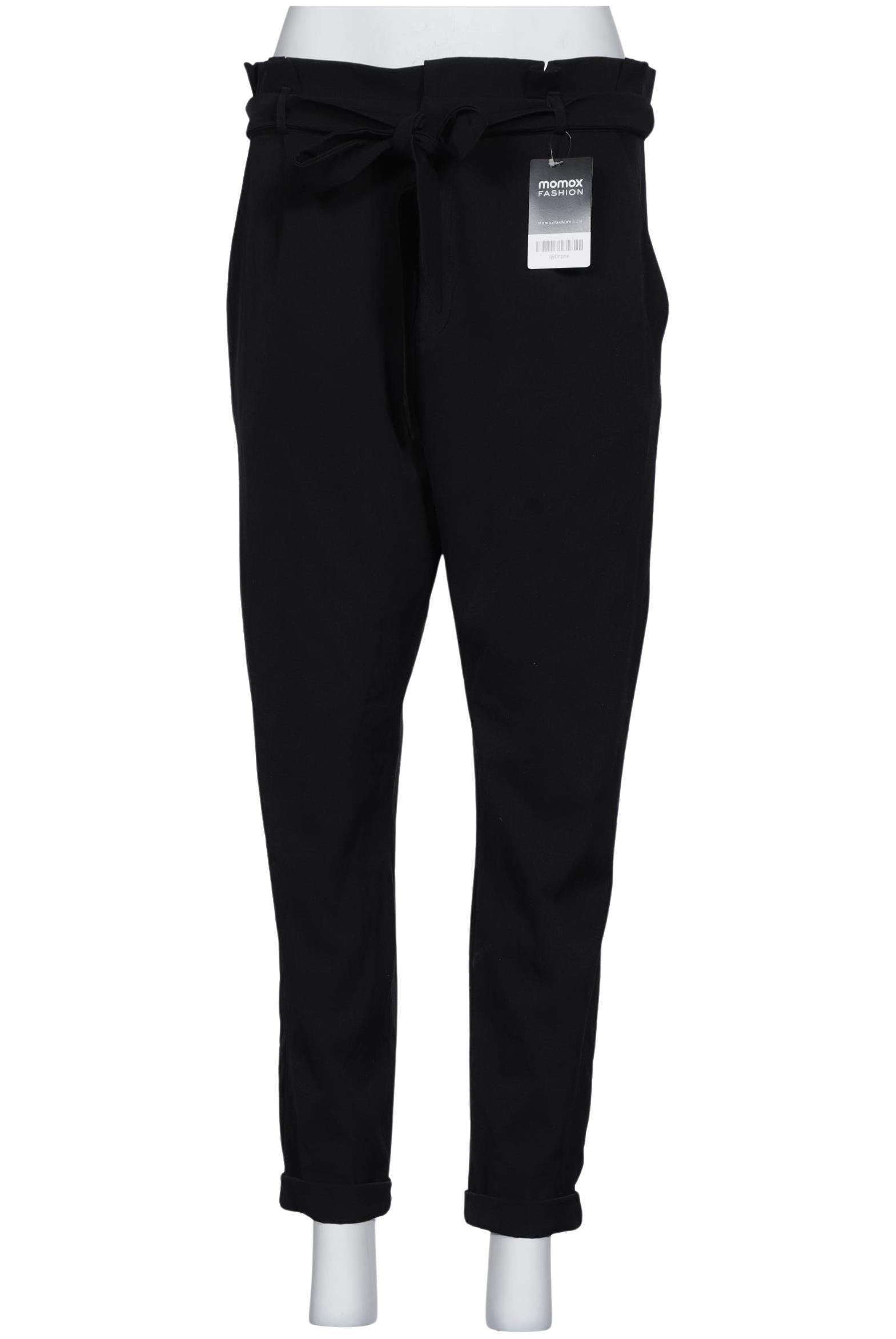 

Pull & Bear Damen Stoffhose, schwarz, Gr. 0