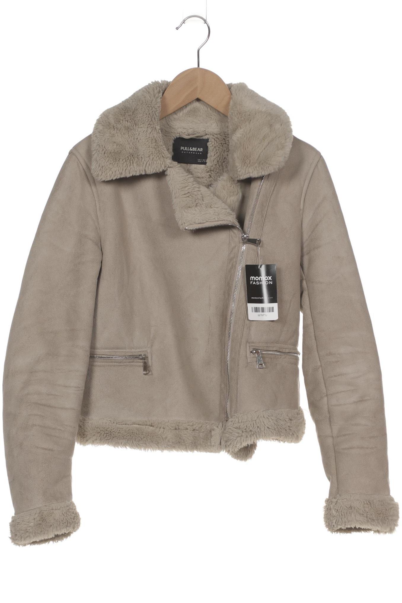 

Pull & Bear Damen Jacke, beige, Gr. 36
