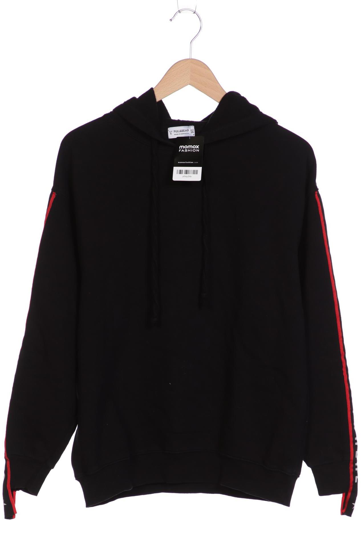 

Pull & Bear Damen Kapuzenpullover, schwarz