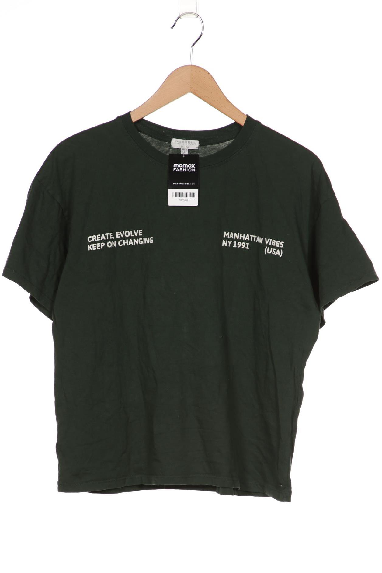 

Pull & Bear Damen T-Shirt, grün, Gr. 36