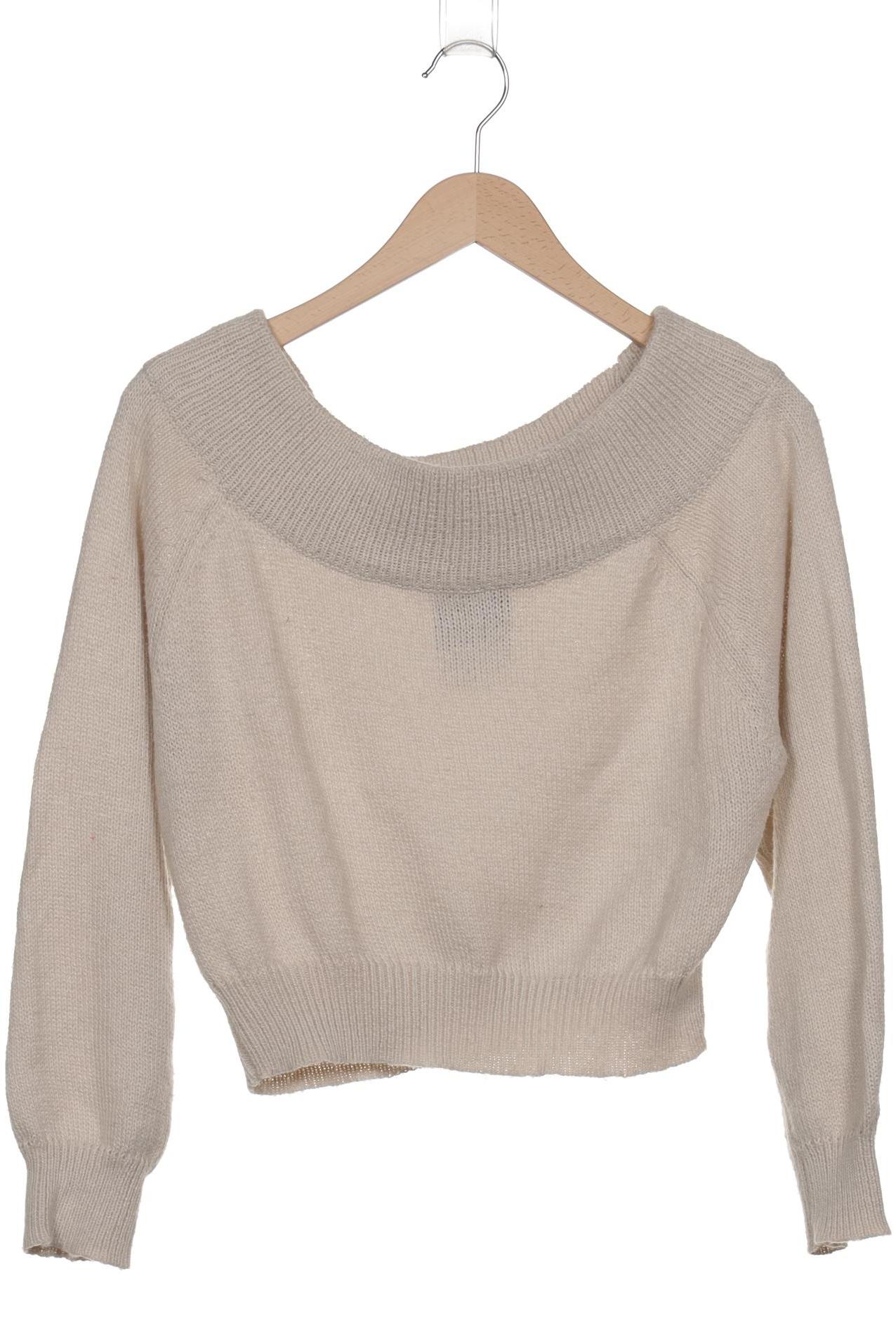 

Pull & Bear Damen Pullover, cremeweiß, Gr. 38