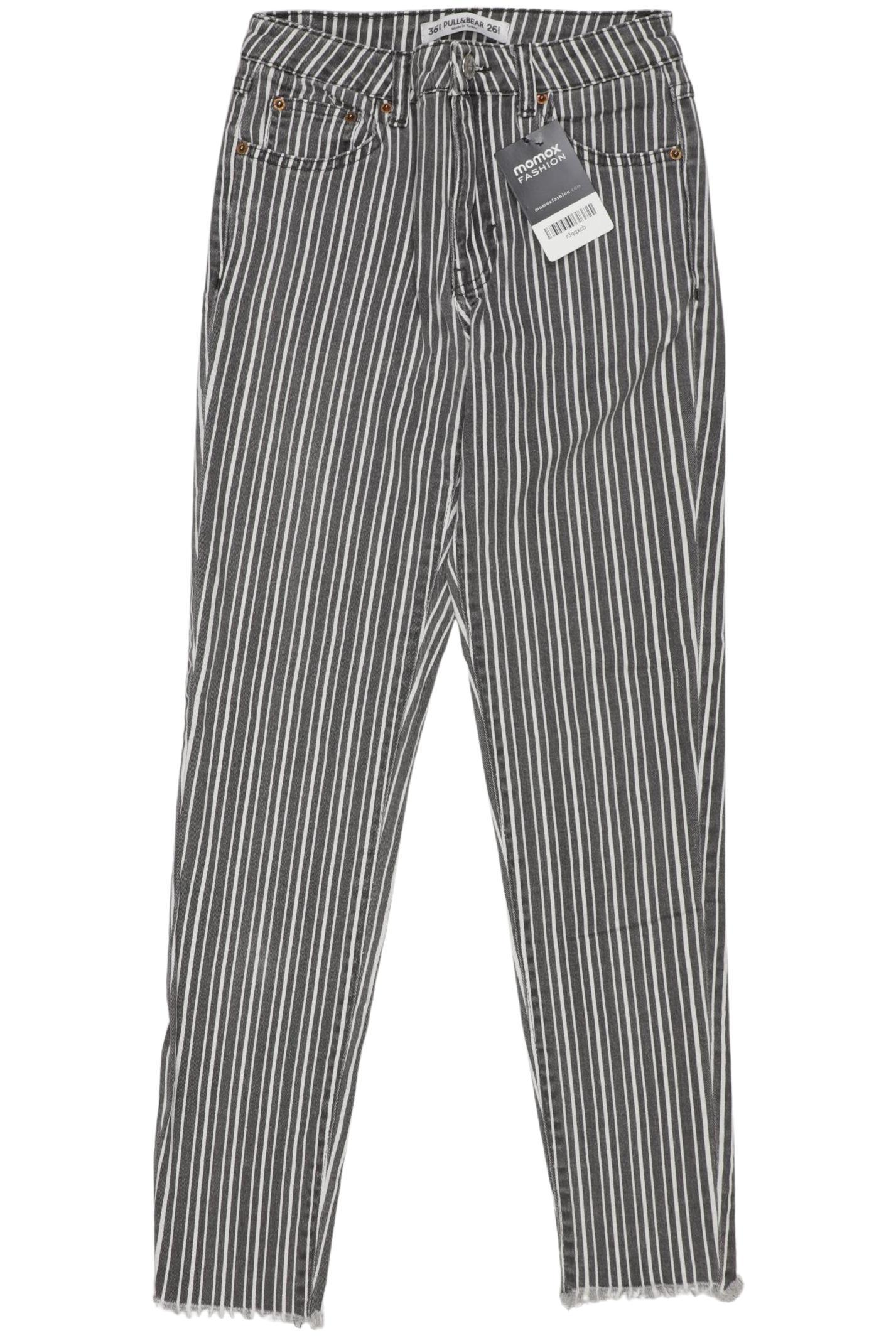 

Pull & Bear Damen Jeans, grau, Gr. 36